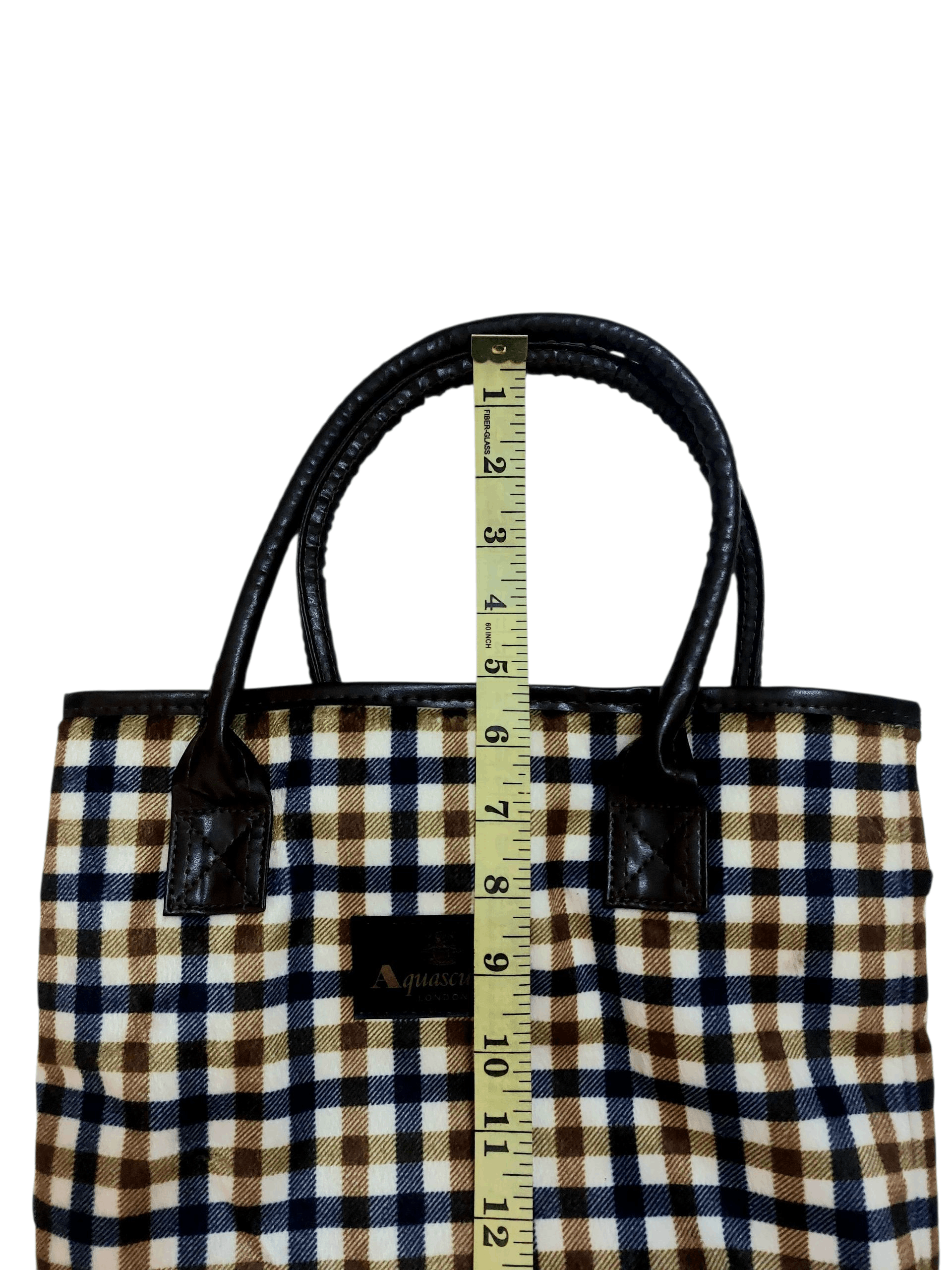Aquascutum Aquascutum Nova Check Handle Bag Size ONE SIZE - 8 Thumbnail