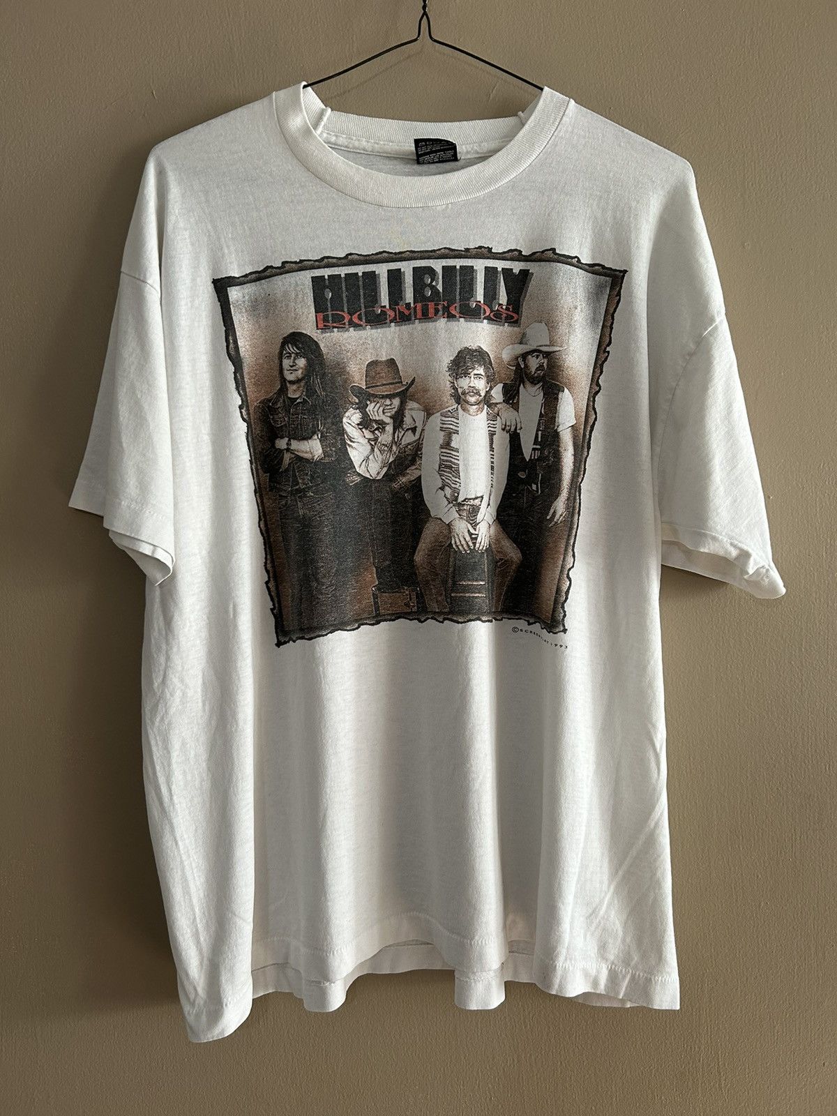 Band Tees × Vintage Vintage Romeo Hillbilly’s tour shirt Size US XL / EU 56 / 4 - 1 Thumbnail