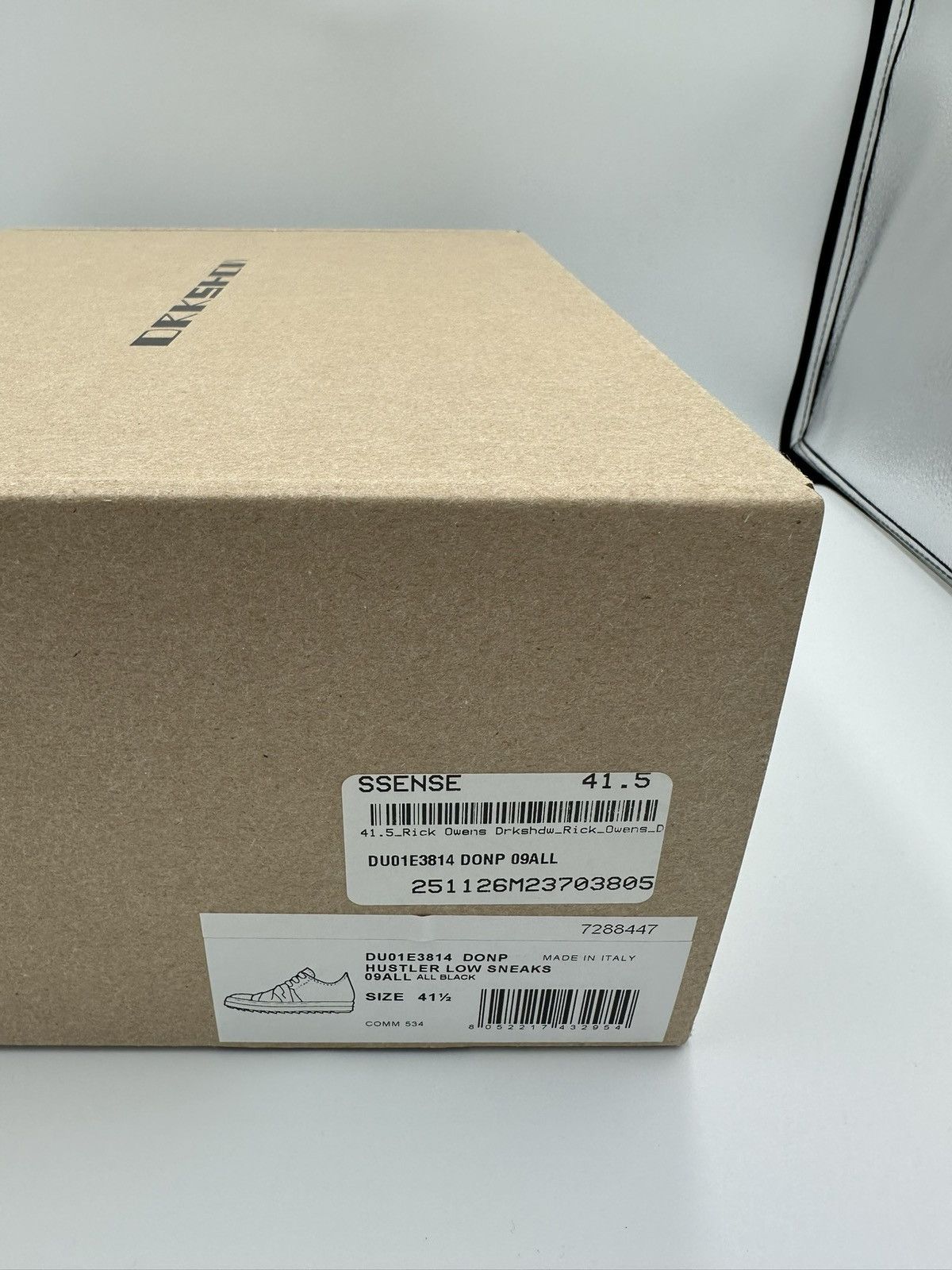 Rick Owens Drkshdw Rick Owens Hustler Sneakers Size US 8.5 / EU 41-42 - 2 Thumbnail