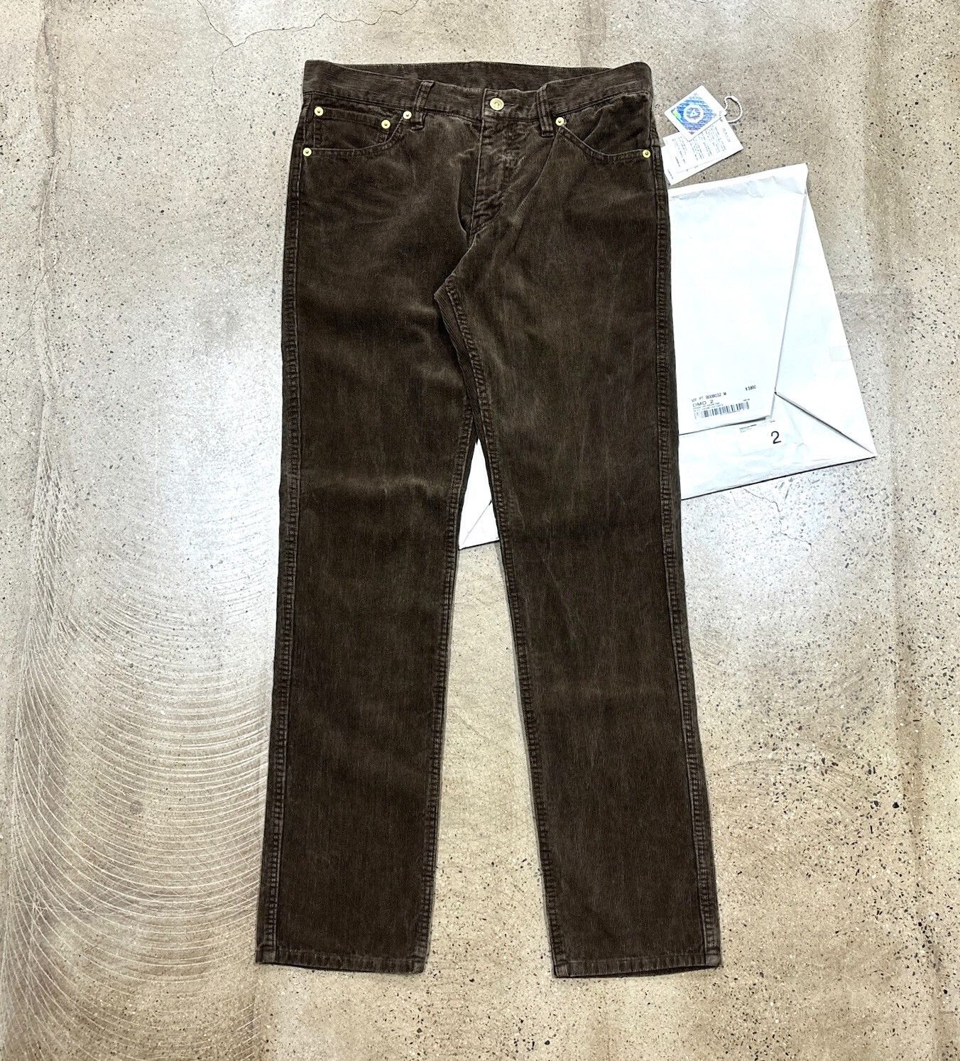 Visvim Visvim Fluxus 04 N.D. Slub Corduroy Pants Size US 26 / EU 42 - 1 Thumbnail