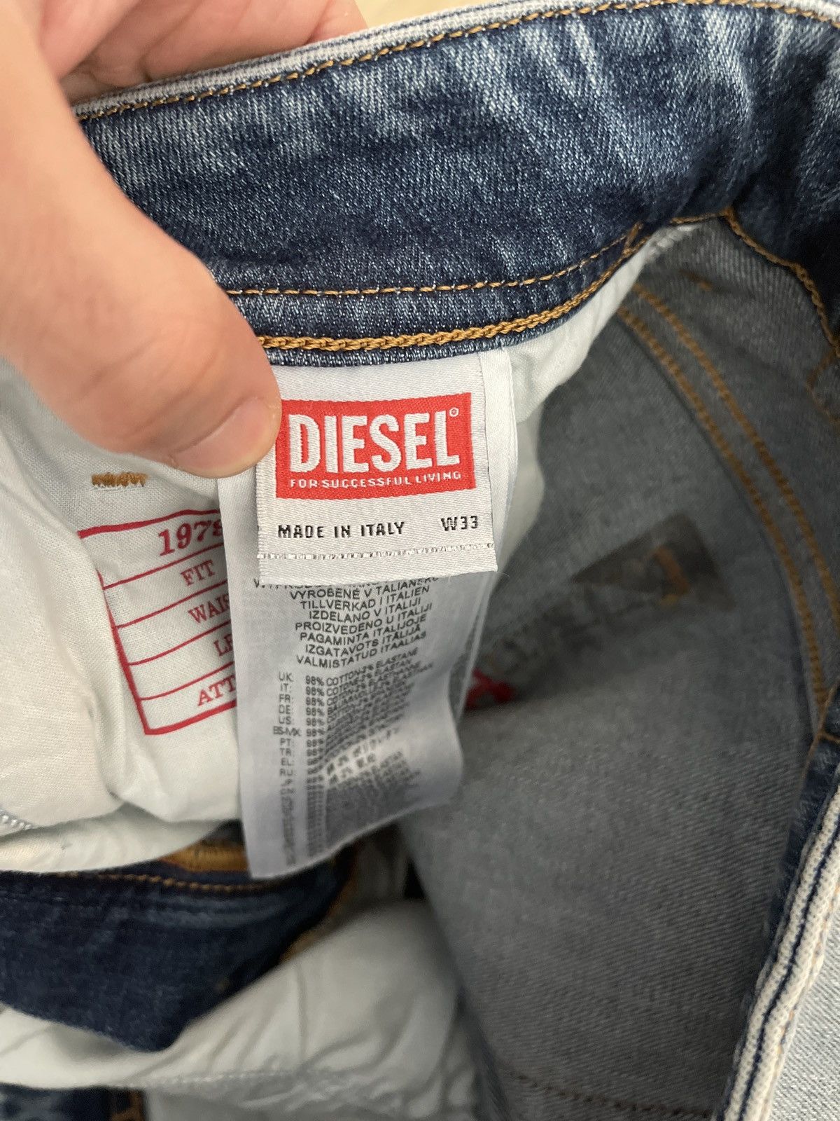Diesel Diesel jeans Size US 33 - 5 Thumbnail