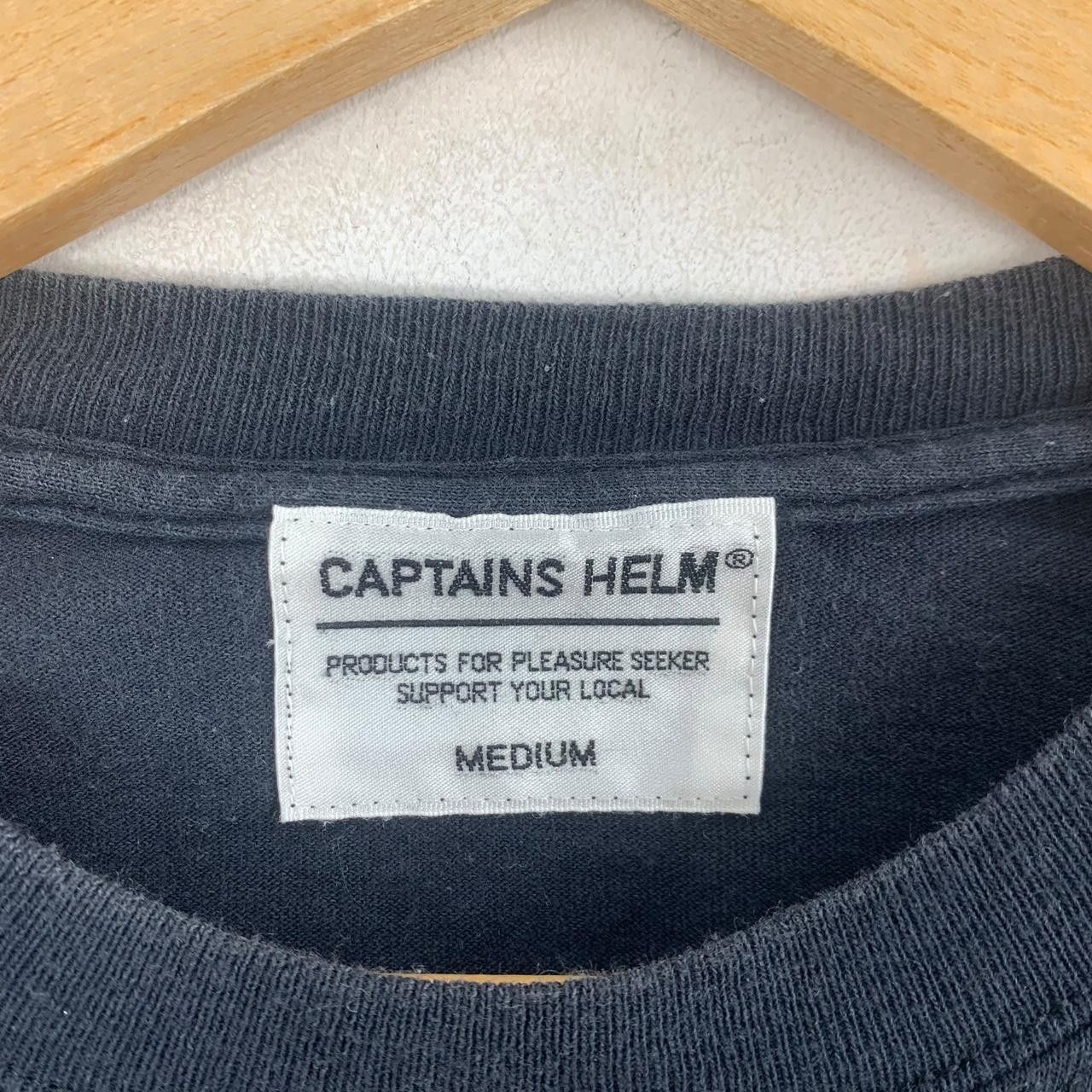 Vintage Vintage CAPTAINS HELMS TATTOO CH Logo Tee Shirt Top Size US M / EU 48-50 / 2 - 3 Thumbnail
