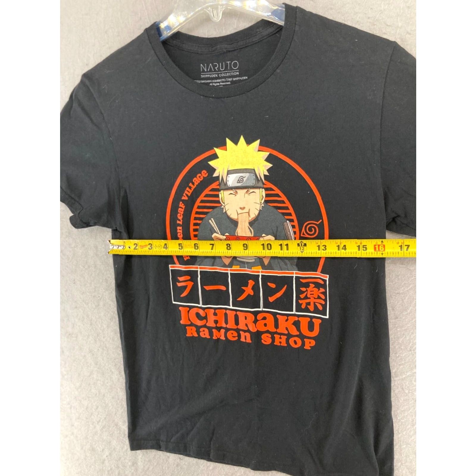 Vintage Naruto Shippuden Mens Small Black Anime T Shirt Size US S / EU 44-46 / 1 - 2 Thumbnail