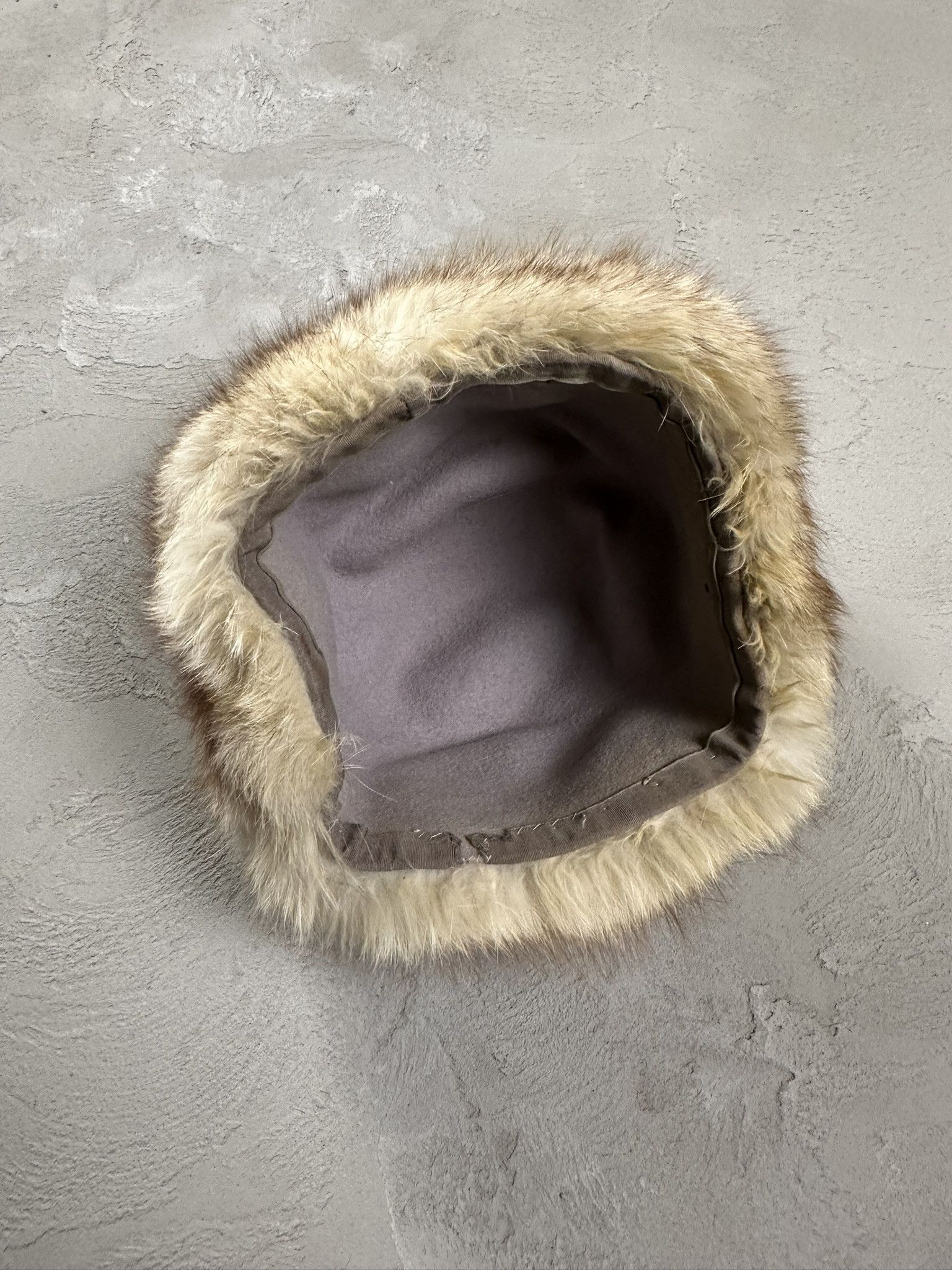Vintage 80s Vintage Real Fur Soviet Slavic Hat Size ONE SIZE - 6 Thumbnail