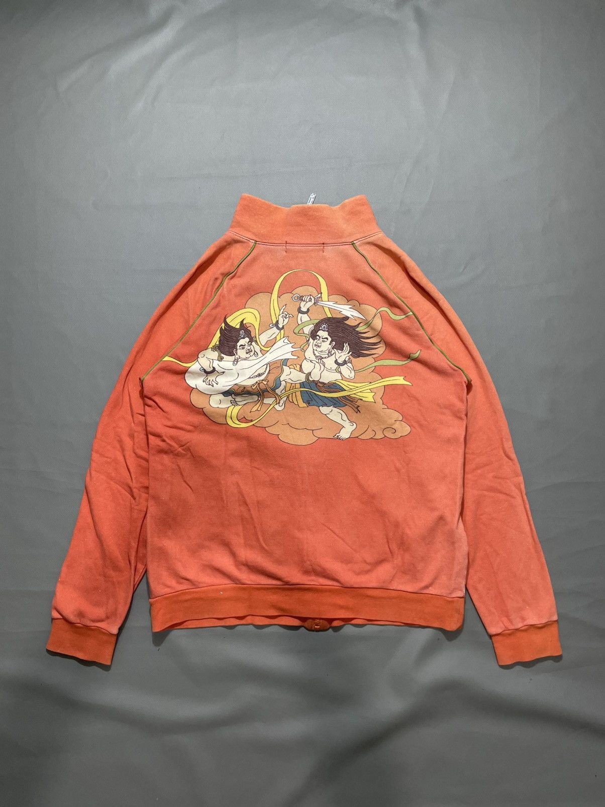 Karakuri Tamashii Mash Mania Japan Sukajan Karakuri Zip Jacket Size US M / EU 48-50 / 2 - 2 Thumbnail
