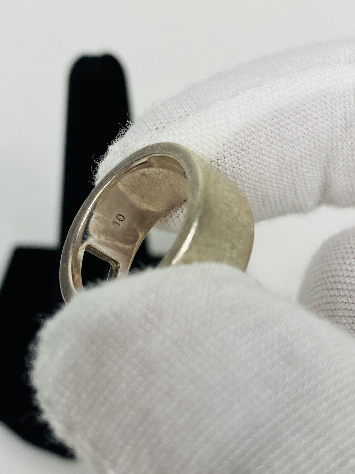 Gucci Gucci .925 Silver G Ring Size IT 10 Size ONE SIZE - 4 Thumbnail