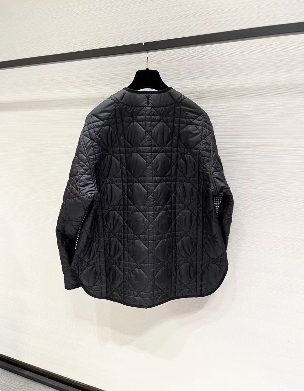 Dior Dior Classic Houndstooth Lightweight Cotton Jacket J33 Size XS / US 0-2 / IT 36-38 - 2 Thumbnail
