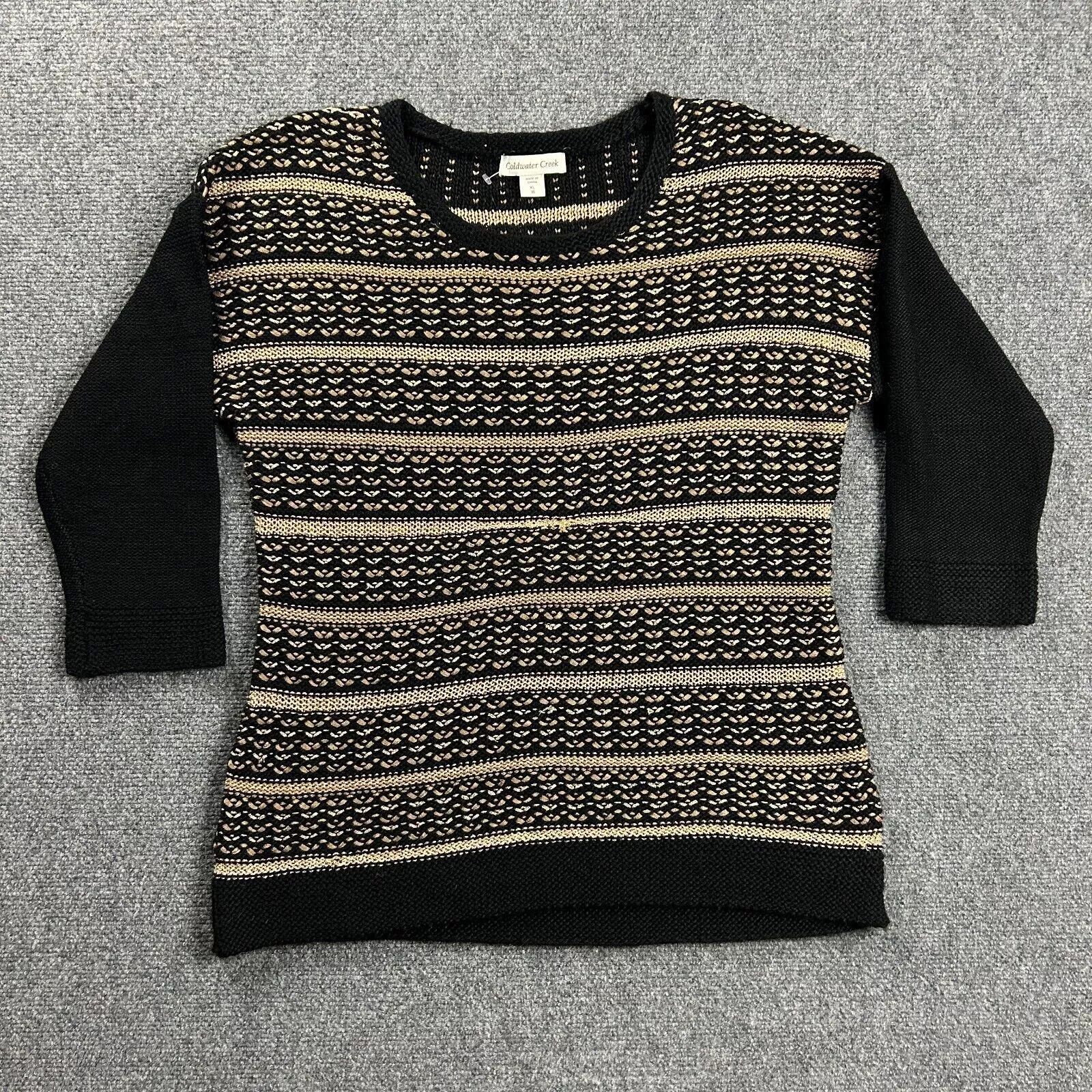 Coldwater Creek Coldwater Creek Sweater Womens XL Knit Acrylic Wool Alpaca Size XL / US 12-14 / IT 48-50 - 1 Thumbnail
