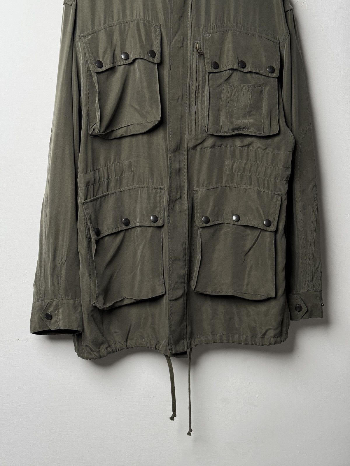 Faith Connexion Silk Miu Military Parka Size US XS / EU 42 / 0 - 6 Thumbnail