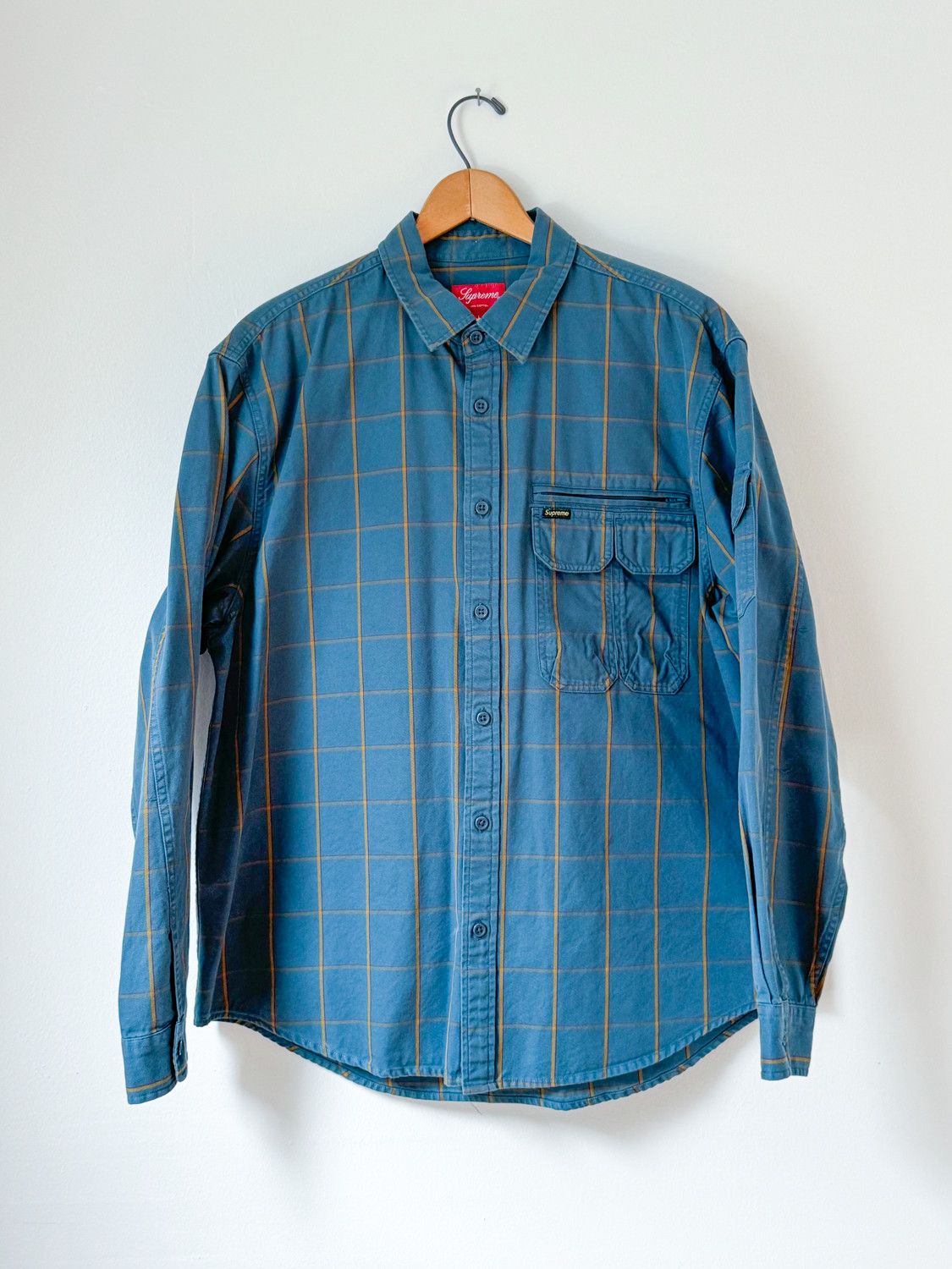 Supreme Supreme "Twill Multi Pocket Shirt" Size US L / EU 52-54 / 3 - 1 Thumbnail