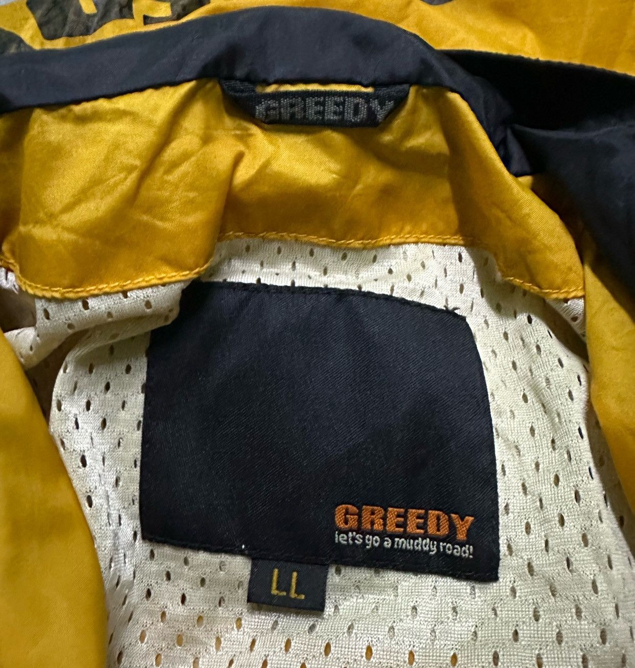 Greedy Genius Vintage Greedy racing jacket Size US L / EU 52-54 / 3 - 7 Thumbnail