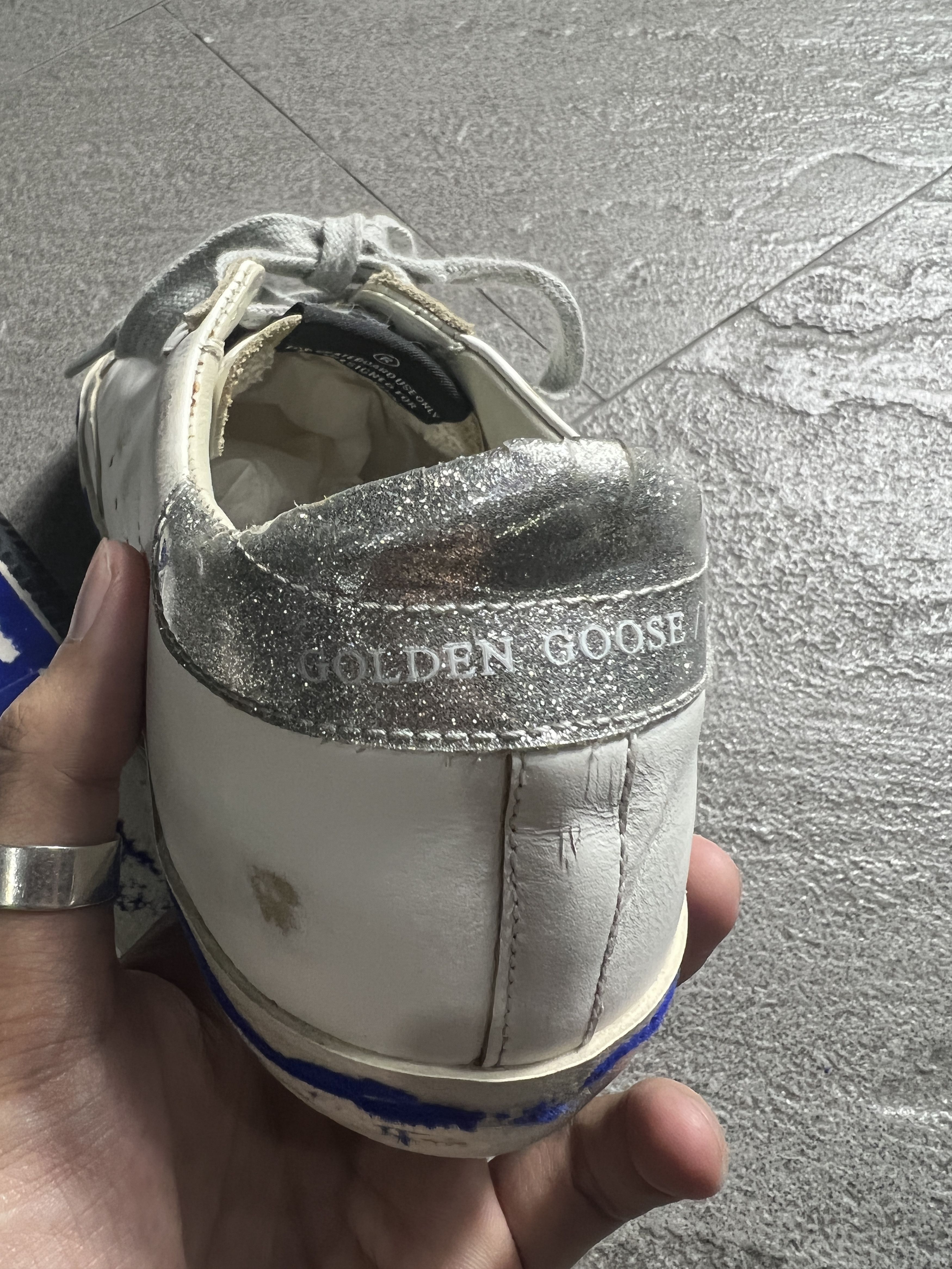Golden Goose Golden Goose Superstar White Pink Star EU39 Distressed Size US 9 / IT 39 - 7 Thumbnail