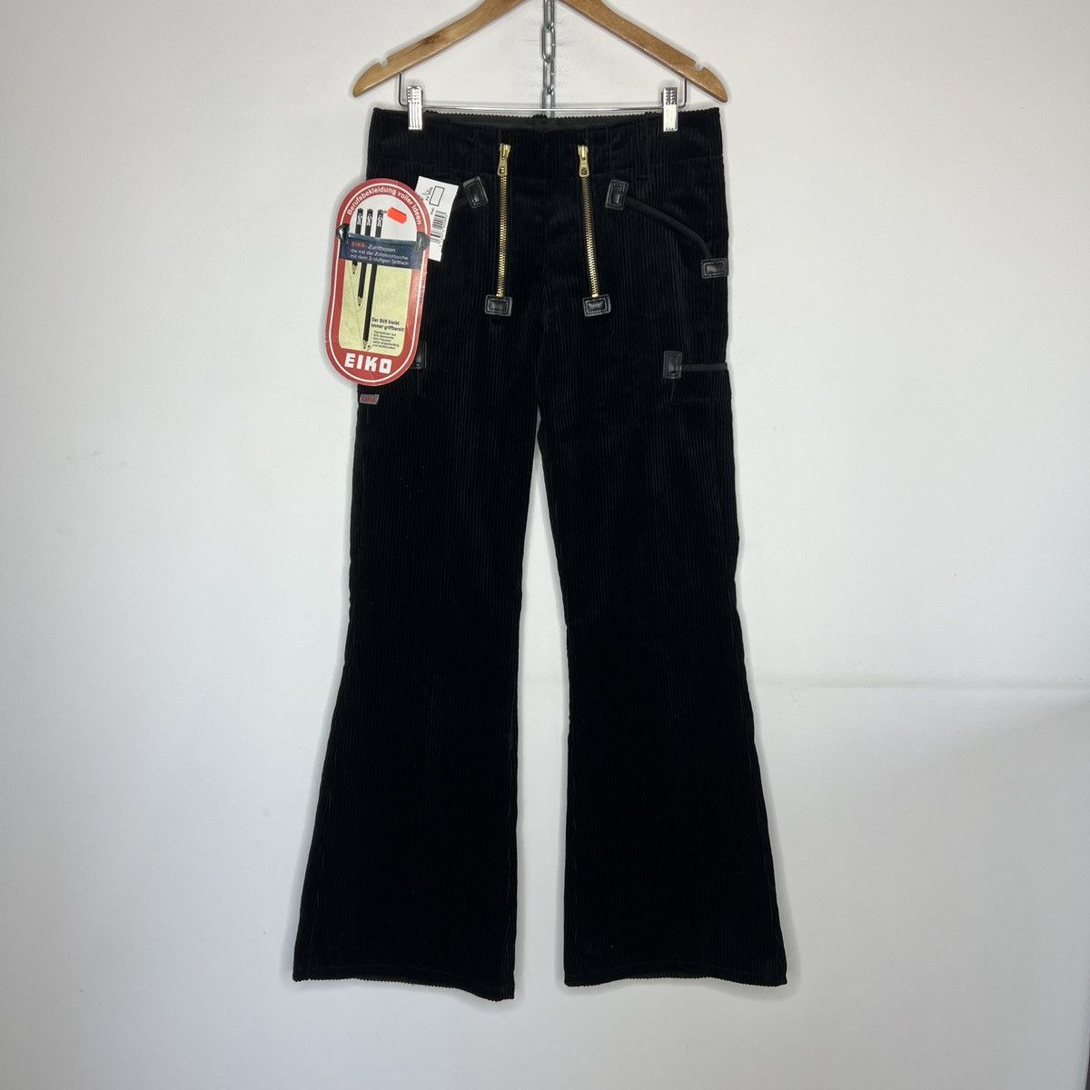 Ecko Unltd. × Vintage Vintage Eiko Bootcut Workwear Wide Leg Trousers Corduroy Y2K Size US 32 / EU 48 - 1 Thumbnail