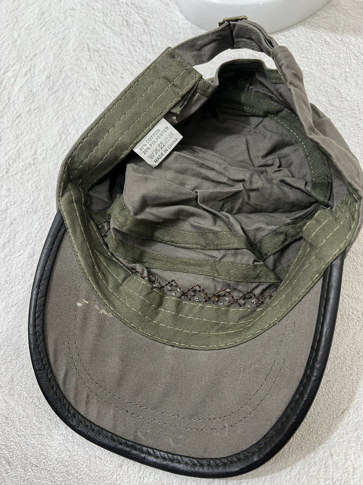 Kapital 2000s Japanese Cadet Hat Hybrid Punk Studded Cap y2k Lgb Size ONE SIZE - 6 Thumbnail