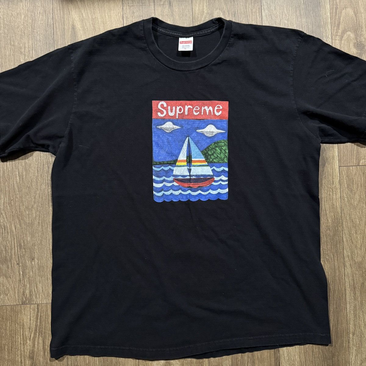 Supreme Sailboat tee Size US XL / EU 56 / 4 - 4 Thumbnail