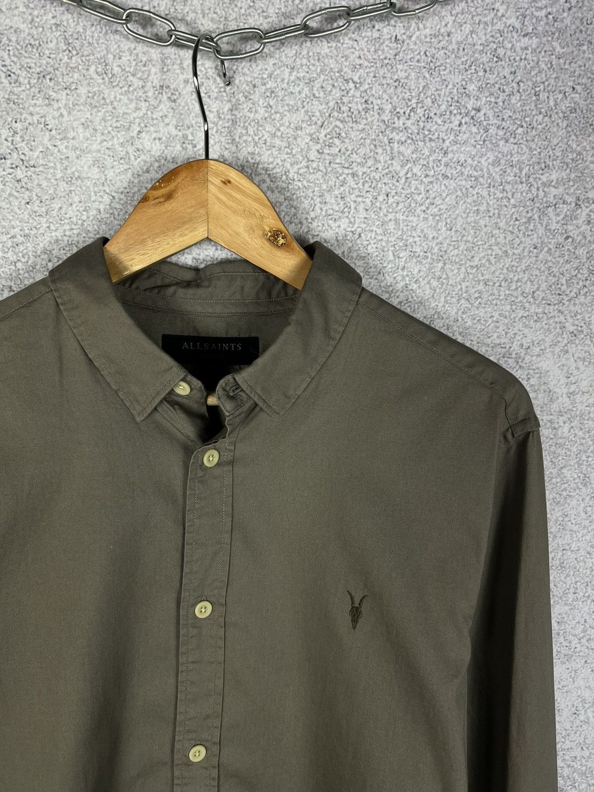 Allsaints Allsaints Luxury Design Shirt Longs leeve Size US M / EU 48-50 / 2 - 2 Thumbnail