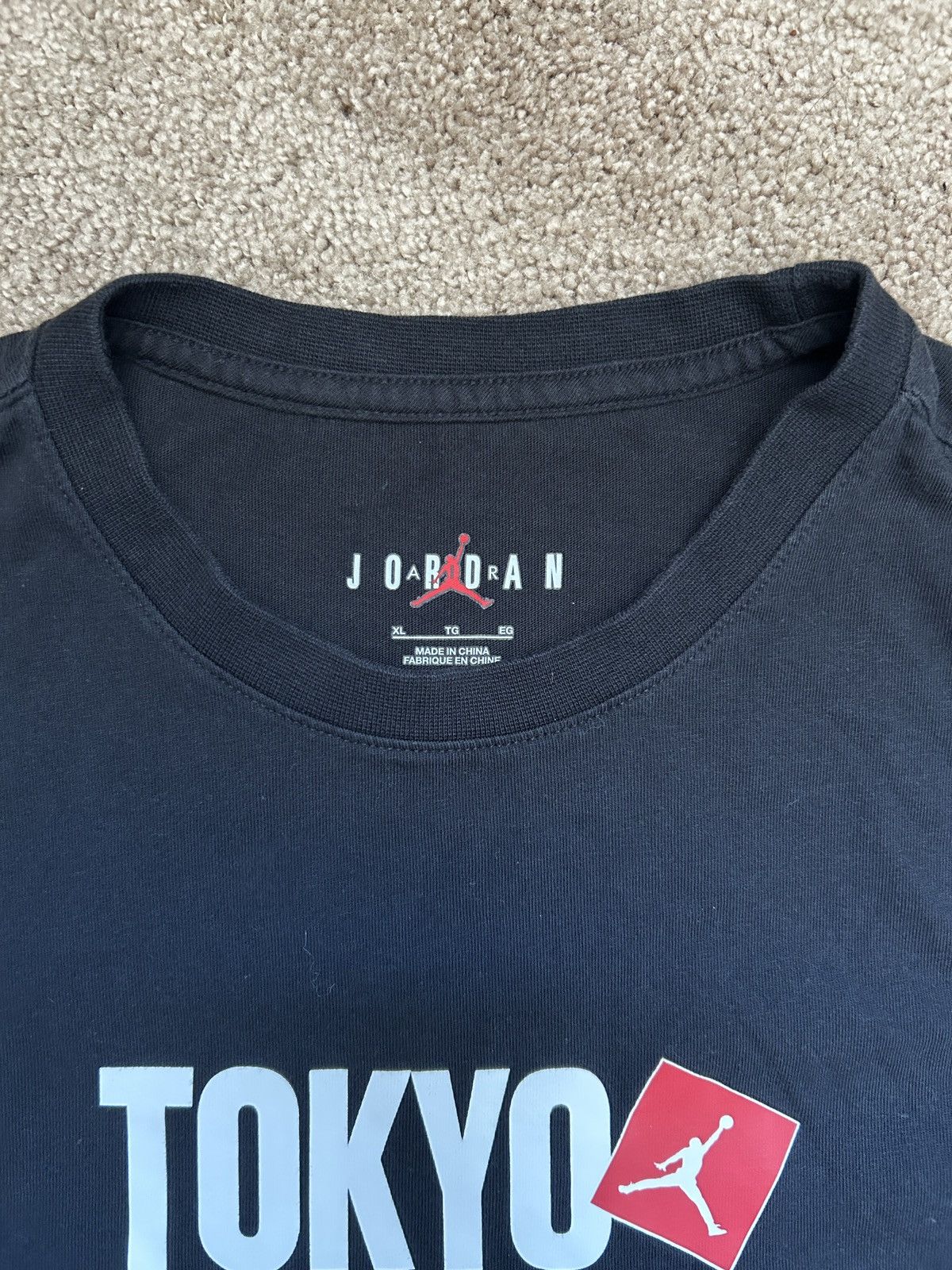 Jordan Brand Asia Exclusive Jordan Tokyo Graphic Tee Size US M / EU 48-50 / 2 - 5 Thumbnail