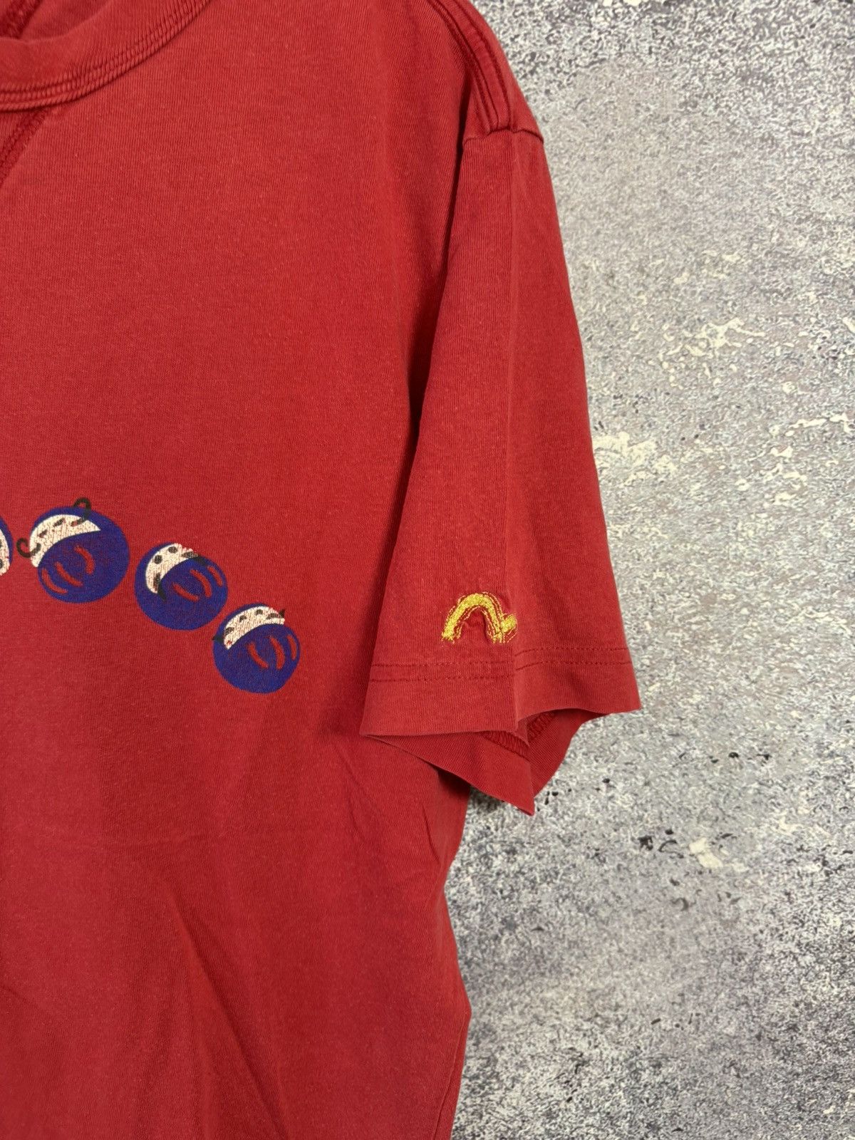 Evisu × Japanese Brand × Vintage Vintage Evisu Big logo tee y2k 90’s L size Size US L / EU 52-54 / 3 - 8 Thumbnail