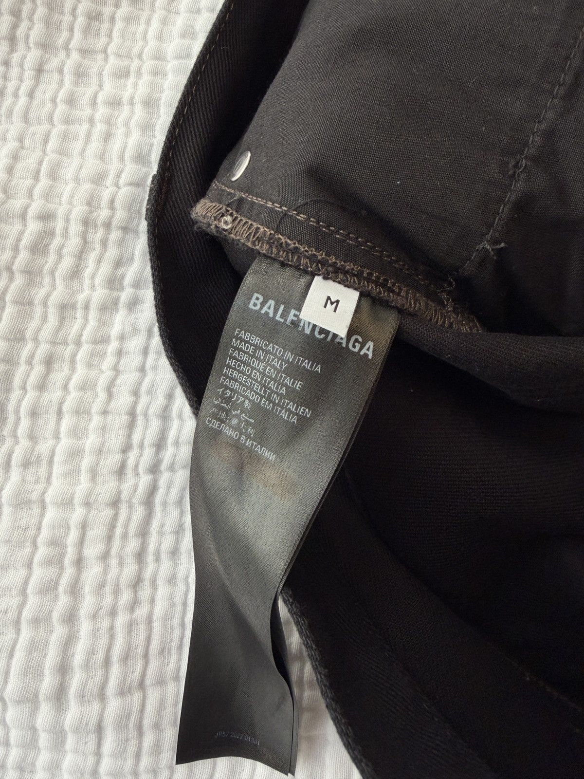 Balenciaga Balenciaga Back Pocket Baggy Jeans Size US 34 / EU 50 - 7 Thumbnail