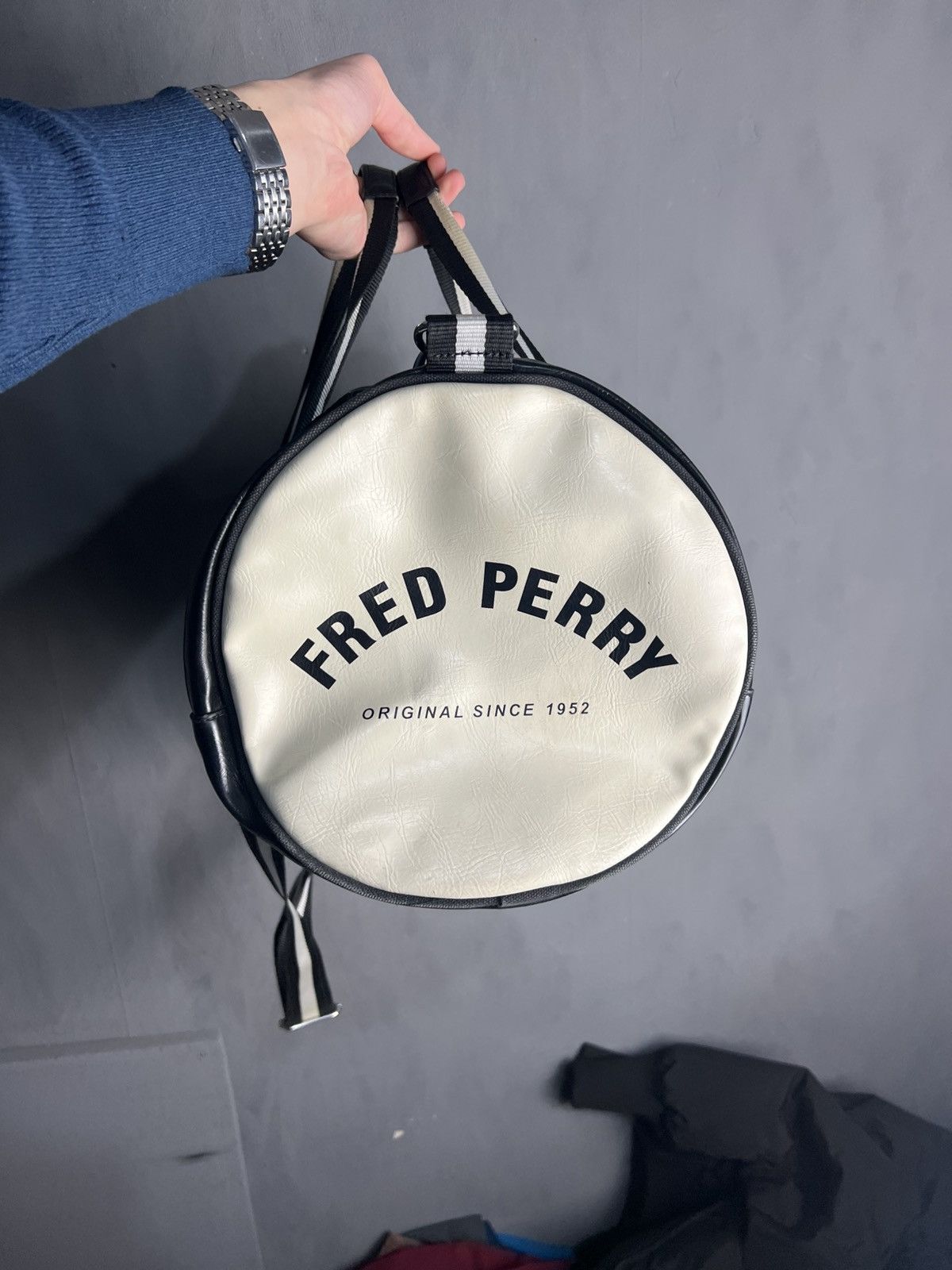 Fred Perry Fred Perry Shoulder Bag Leather Size ONE SIZE - 3 Thumbnail