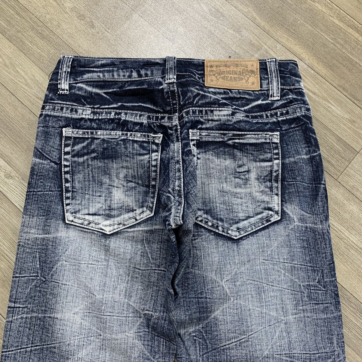 If Six Was Nine × Japanese Brand × Le Grande Bleu (L.G.B.) CRAZY Y2K Original Jeans Distressed Faded Acid Wash Jeans Size US 28 / EU 44 - 11 Thumbnail