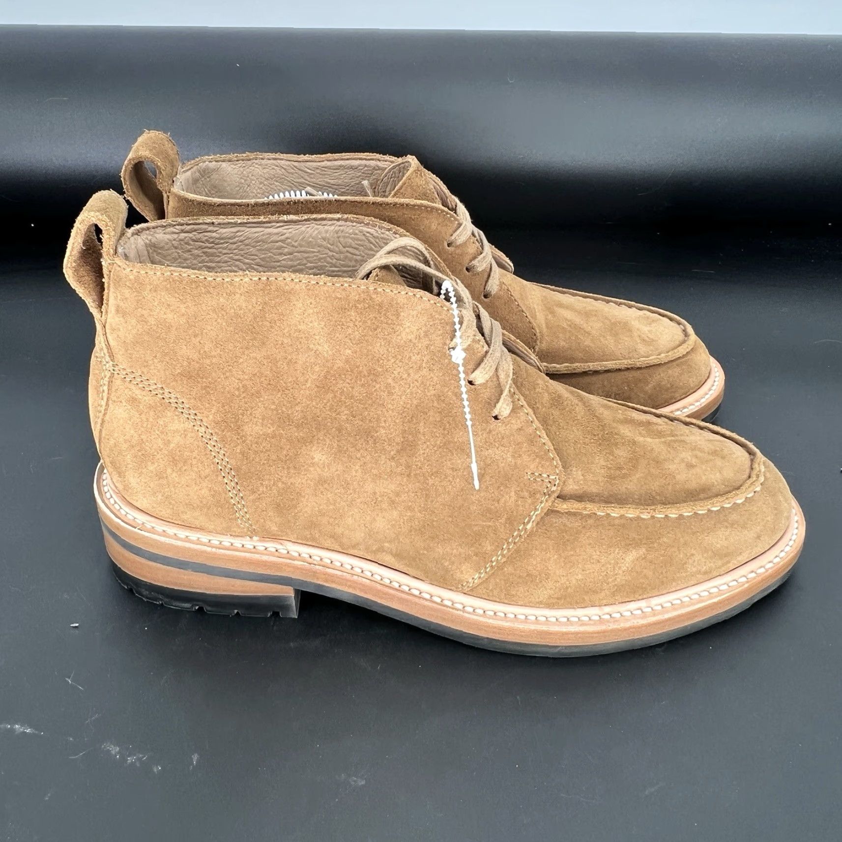 Taylor Stitch VINTAGE Taylor Stitch The Forester Chukka Boot Mens 9.5 Mushroom Brown Suede Beige Optional: New w/o box Size US 10 / EU 43 - 2 Thumbnail