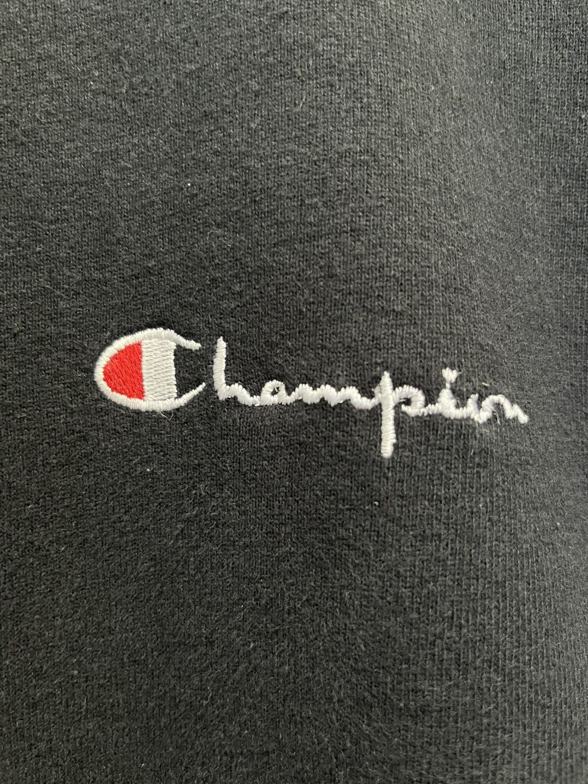 Champion 90s Vintage Champion crewneck sweatshirt Black - Made in USA Size US XL / EU 56 / 4 - 5 Thumbnail