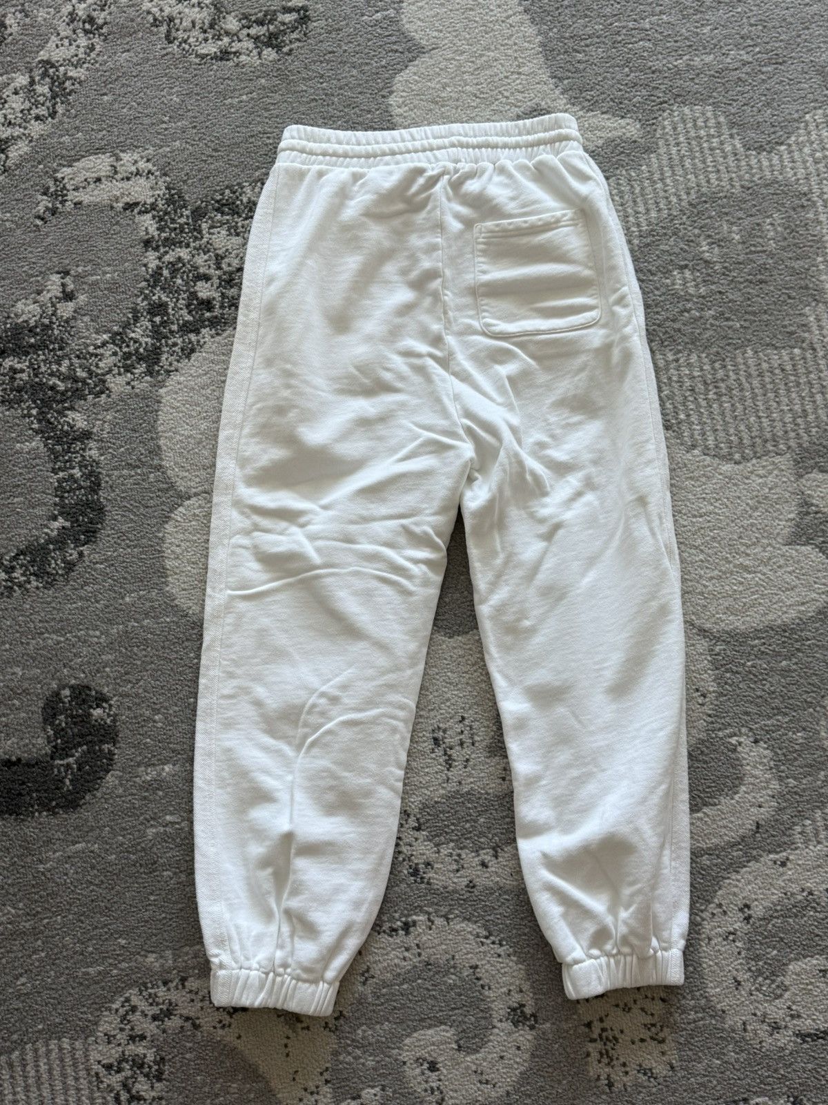 non Cozy White Jogger Pants ANTS Size 30" / US 8 / IT 44 - 3 Thumbnail