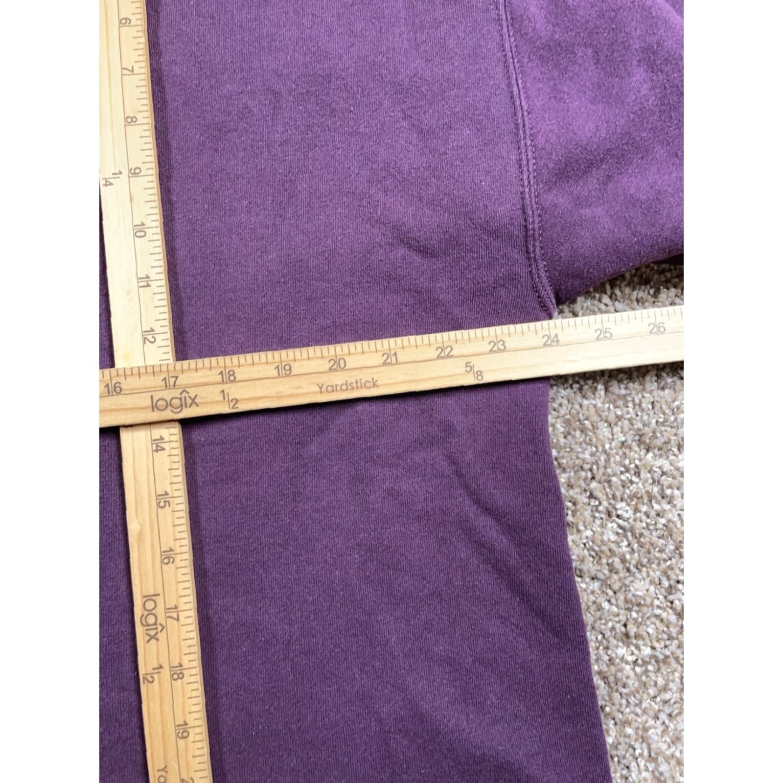Russell Athletic VINTAGE Russell Athletic Dri Power Sweatshirt Adult XL Purple Crewneck 50/50 Blank Size US XL / EU 56 / 4 - 6 Thumbnail