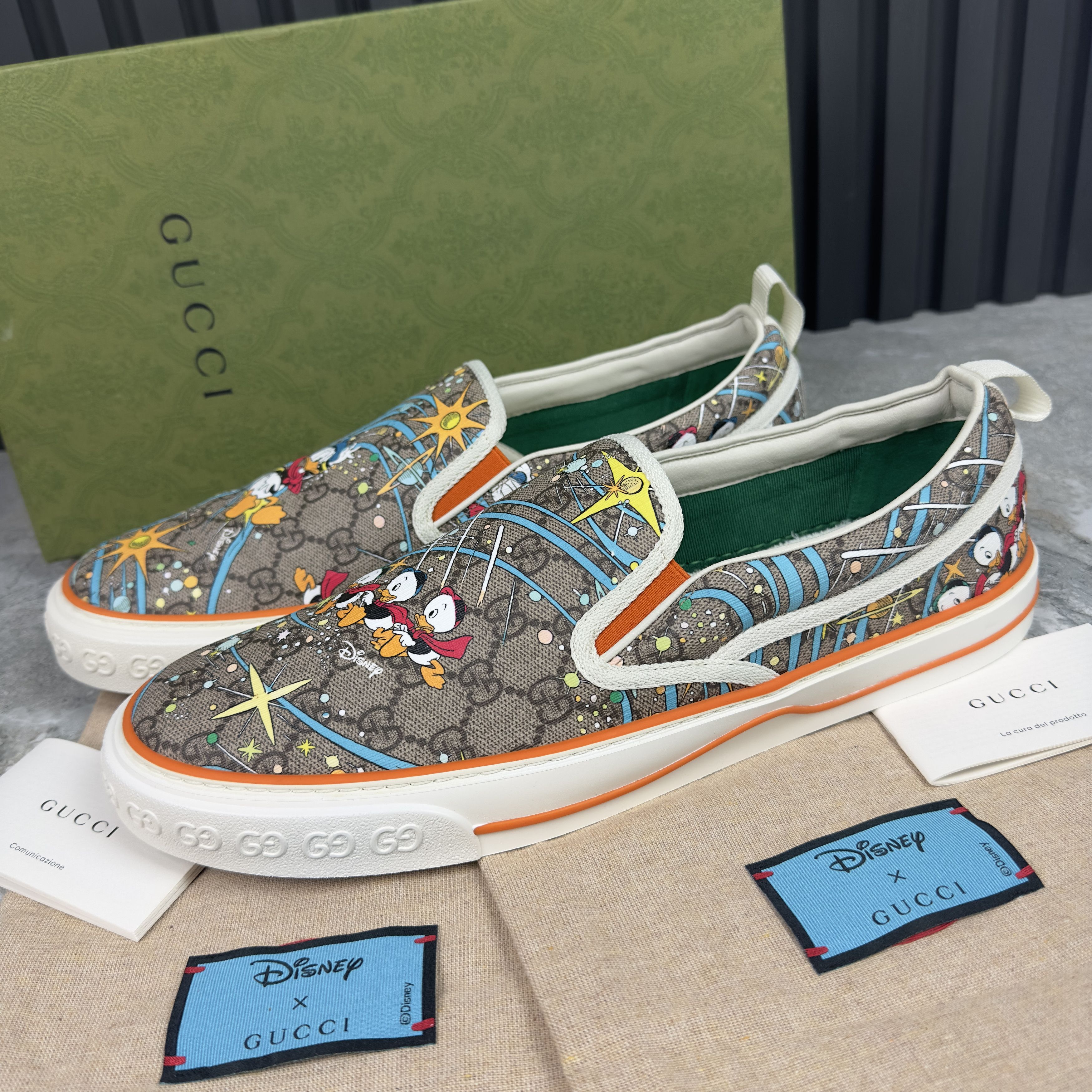 Sepatu slip on gucci shop