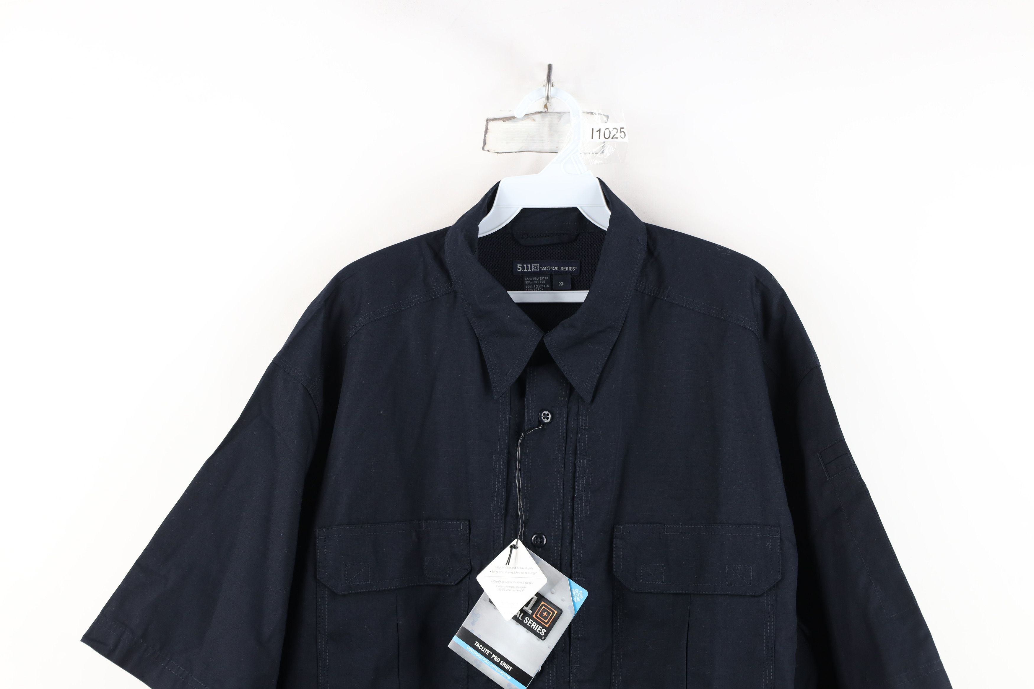 Vintage New 5.11 Tactical Series Short Sleeve Pro Button Shirt Size US XL / EU 56 / 4 - 2 Thumbnail