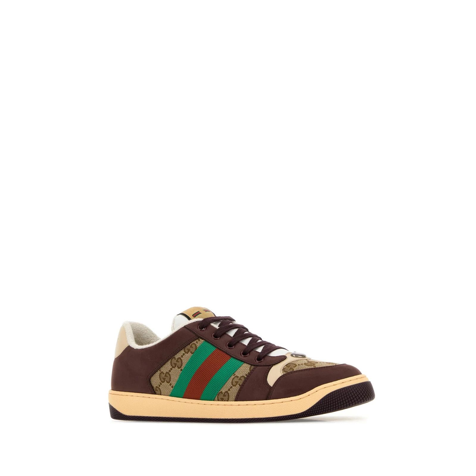 Gucci GUCCI GG Multicolor Leather Sneakers New & Authentic (Men's Size US 8.5 / EU 41-42 - 2 Thumbnail