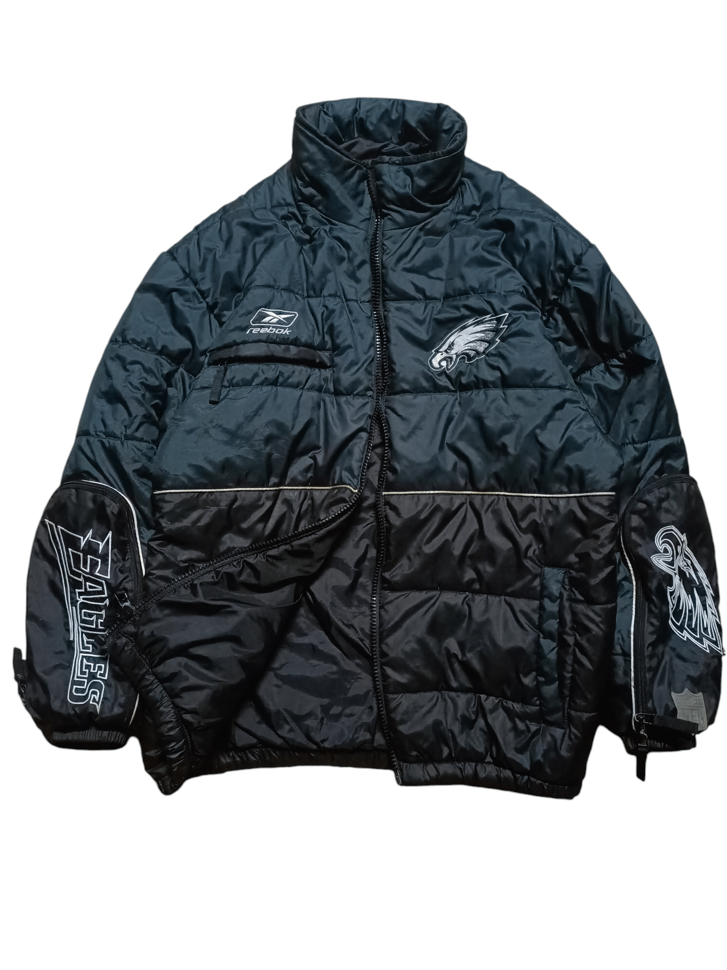 NFL PHILADELPHIA EAGLES JACKET x NFL x REEBOK x VINTAGE Size US XL / EU 56 / 4 - 4 Thumbnail