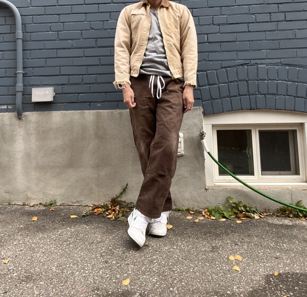 Carhartt vtg carhartt double knee brown Size US 34 / EU 50 - 1 Thumbnail