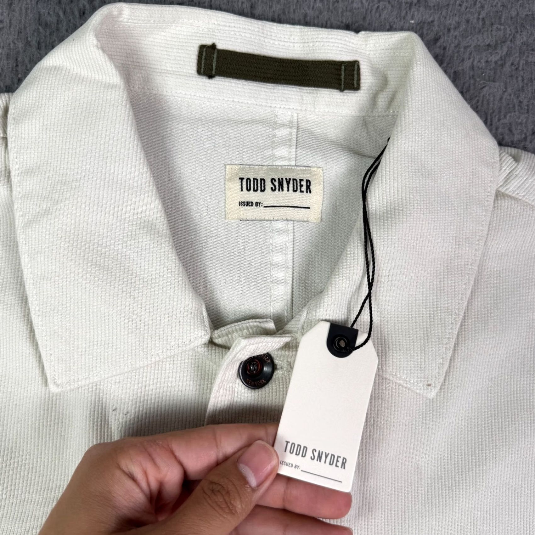 Todd Snyder Todd Snyder Jacket Mens M Beige Corduroy Pockets Work Carpenter Bomber Casual Button NEW Size US M / EU 48-50 / 2 - 3 Thumbnail