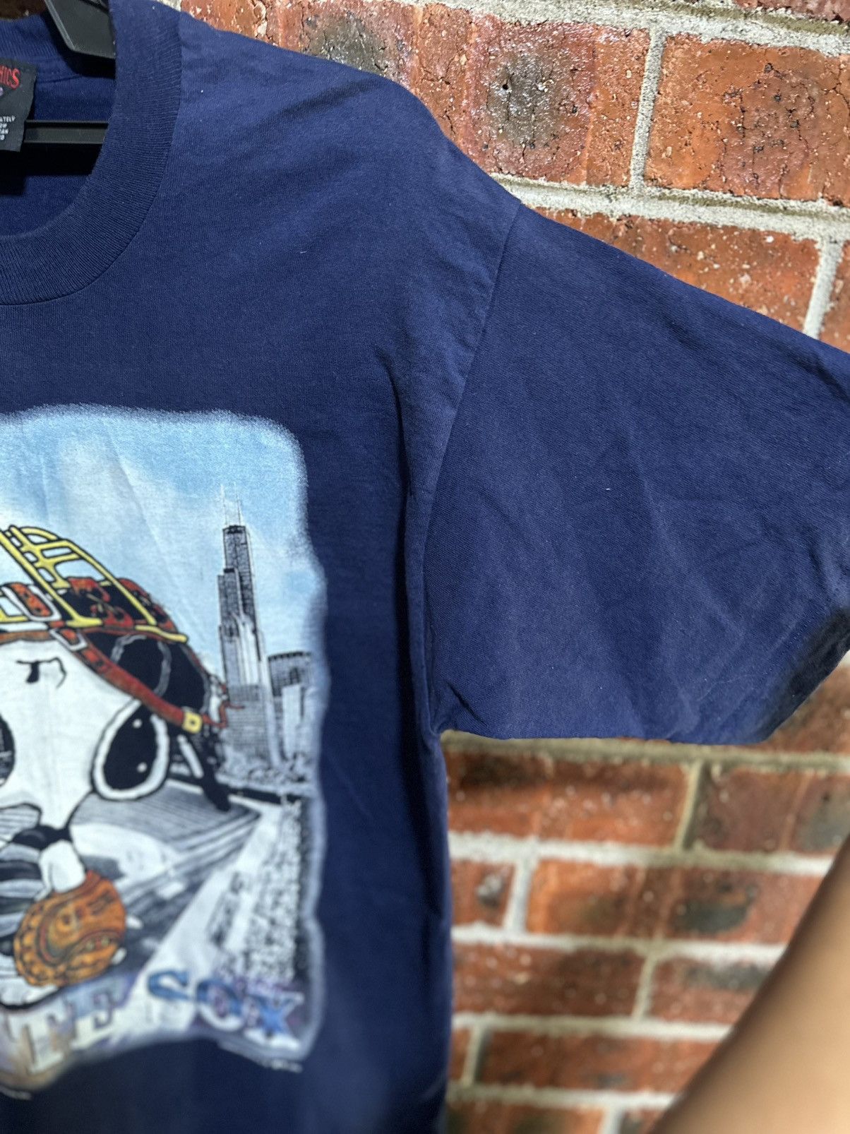 Vintage White Sox X Peanuts Faded Tee