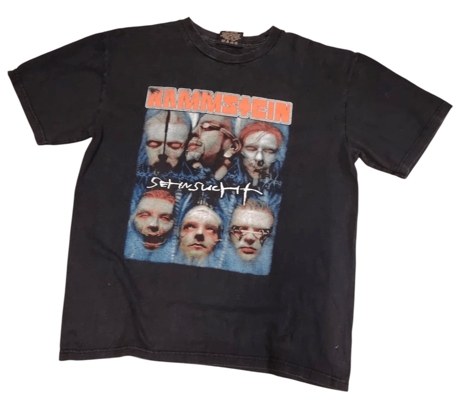 Band Tees × Vintage Vintage Bootleg Rammstein Sehnsucht t shirt Size US L / EU 52-54 / 3 - 1 Thumbnail