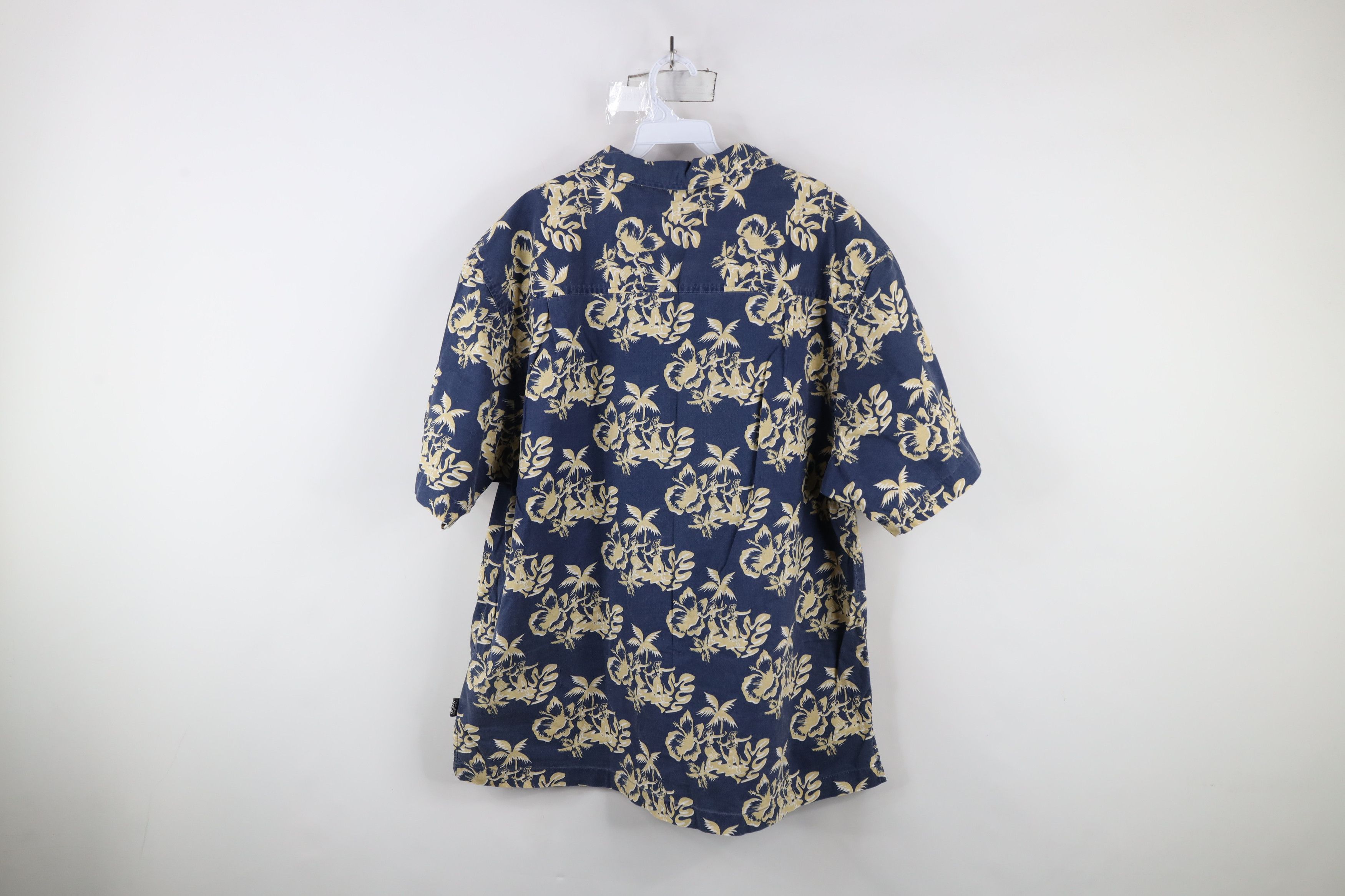 Ocean Pacific × Vintage Vintage 90s Ocean Pacific OP Surf Looped Collar Button Shirt Size US L / EU 52-54 / 3 - 12 Thumbnail
