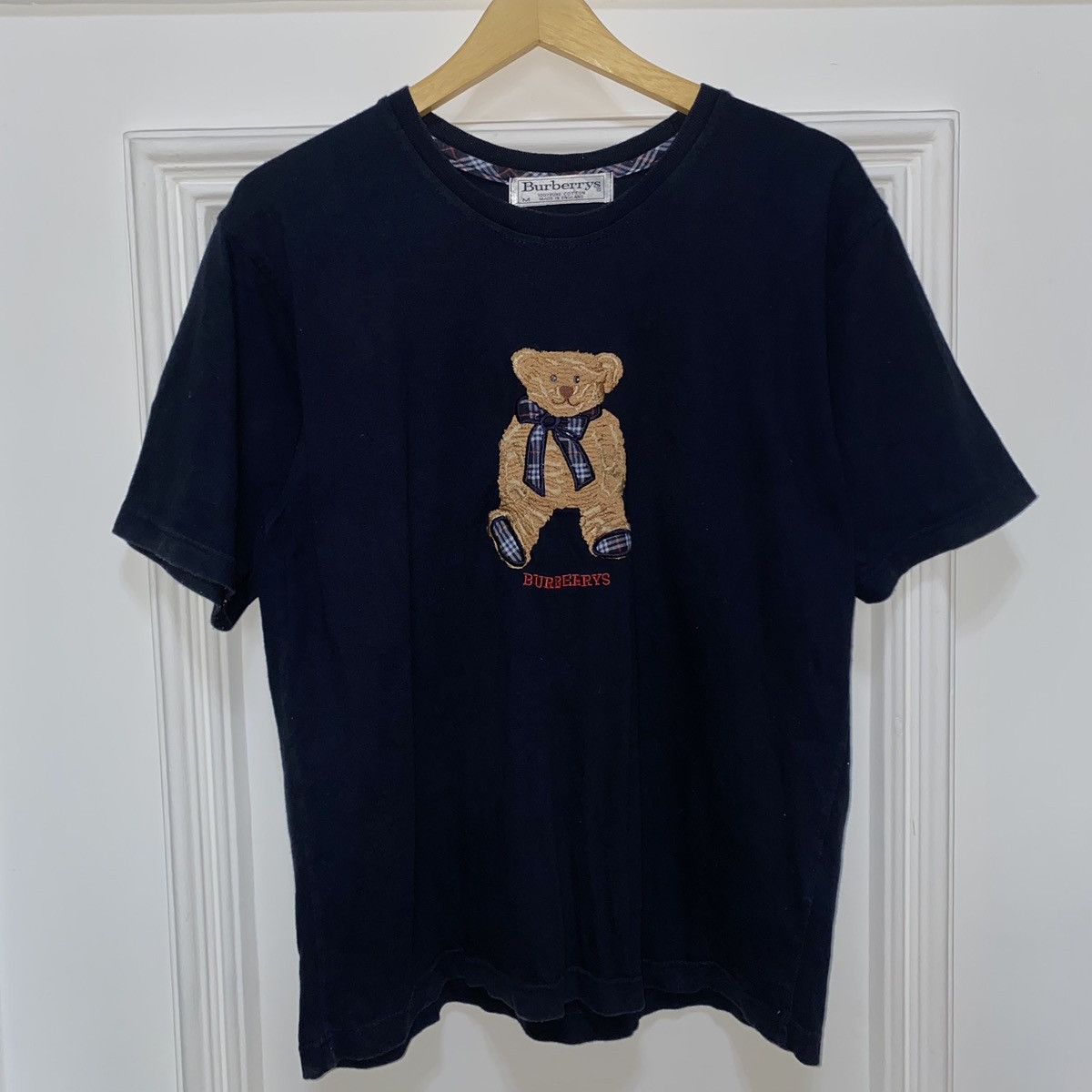 Burberry Globe Graphic Short Sleeve Tee Shirt Black | Grailed