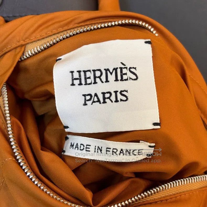 Hermes Hermes Orange vest down jacket Size XXS / US 00 / IT 34 - 3 Thumbnail