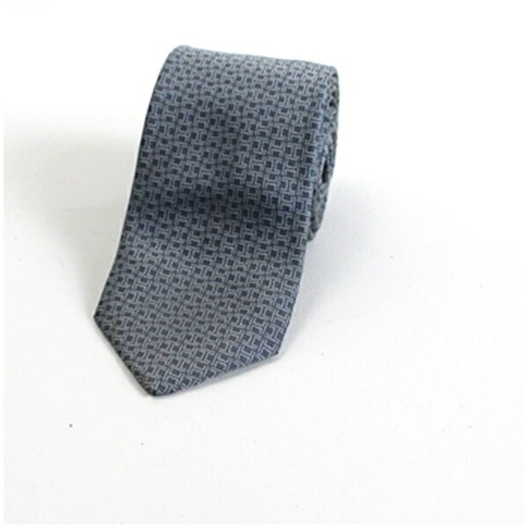 Hermes Hermes Hermès silk tie, H pattern, slim fit, for men Size ONE SIZE - 1 Thumbnail