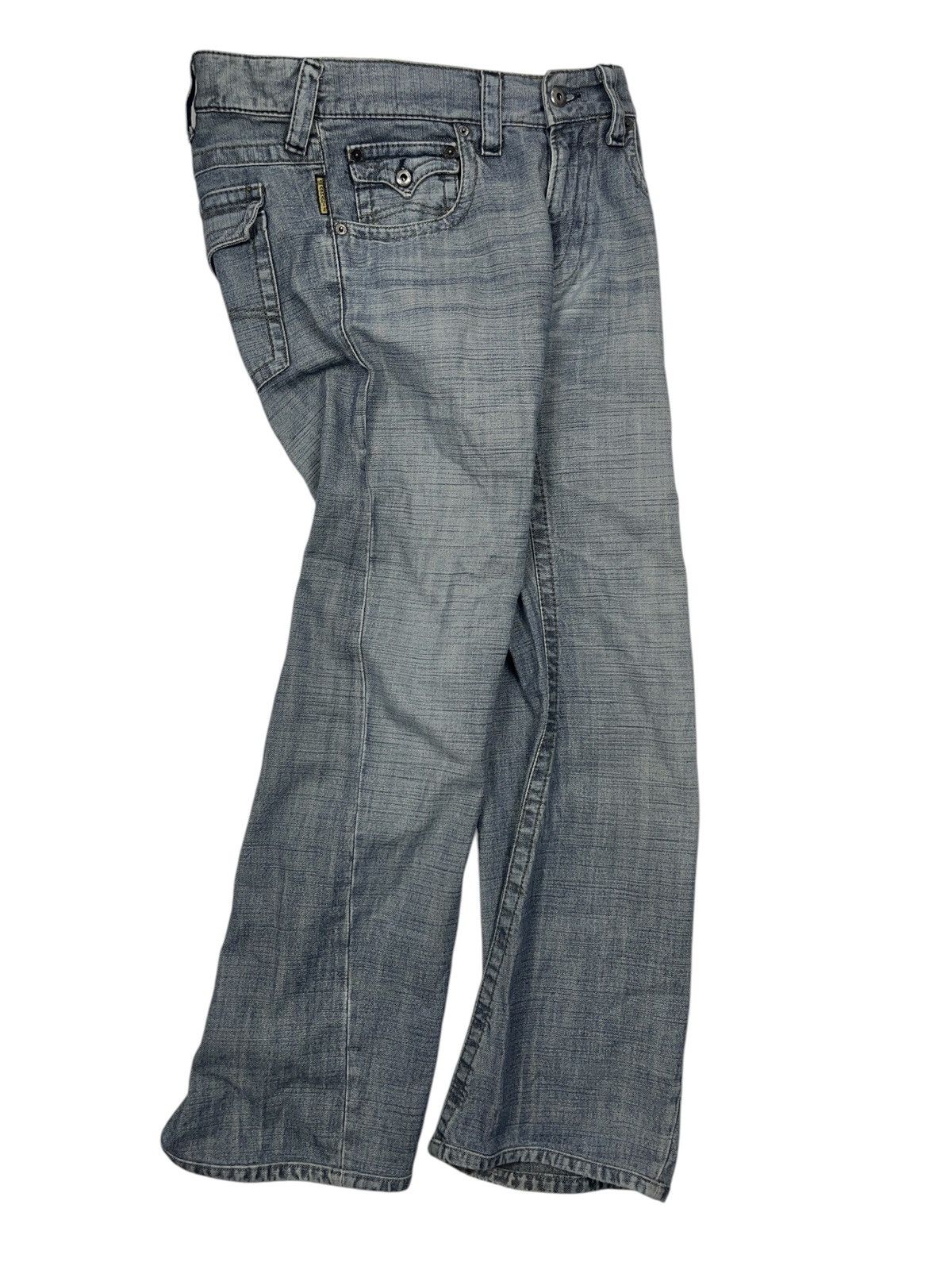 Armani Vintage Armani Flared Low Rise Jeans Indigo Series 005 Size US 32 / EU 48 - 3 Thumbnail