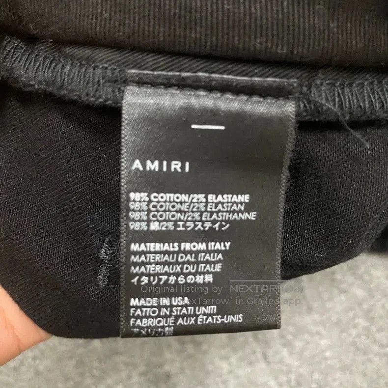 Amiri AMIRI Black Distressed Denim Jeans. Size US 31 - 3 Thumbnail