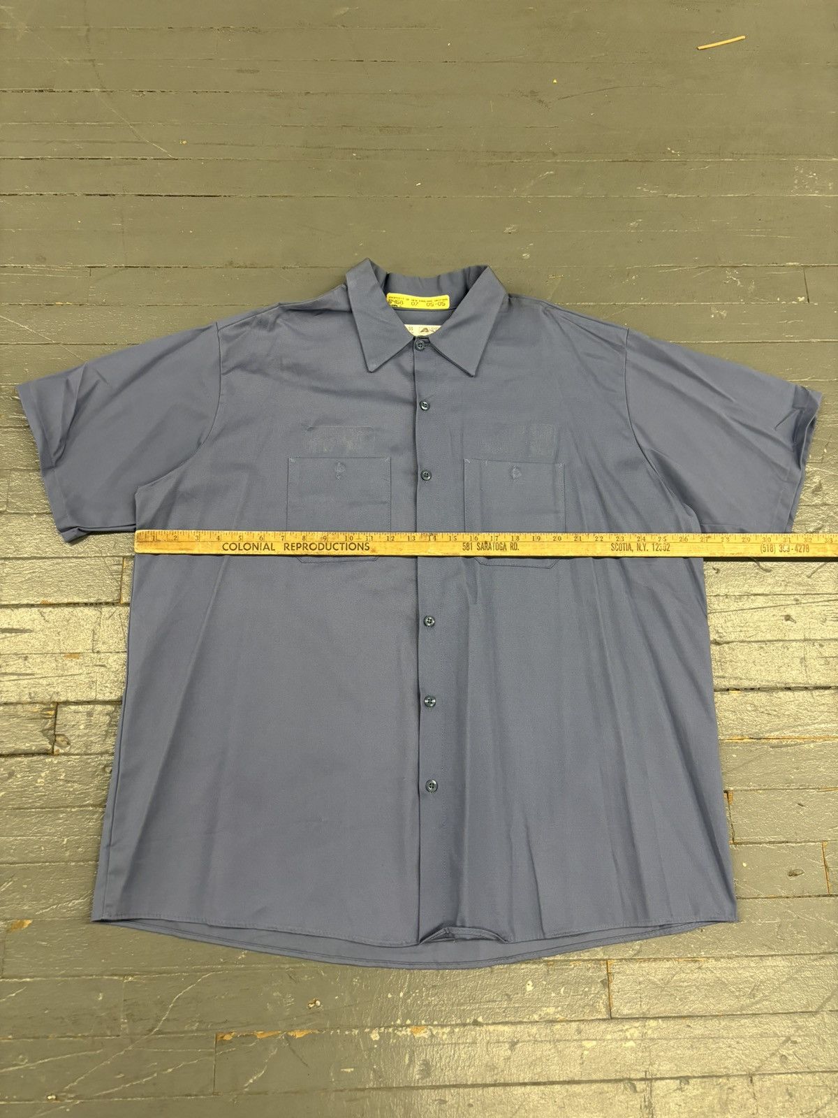 Vintage Vintage Red kap workwear shirt Size US XXL / EU 58 / 5 - 4 Thumbnail