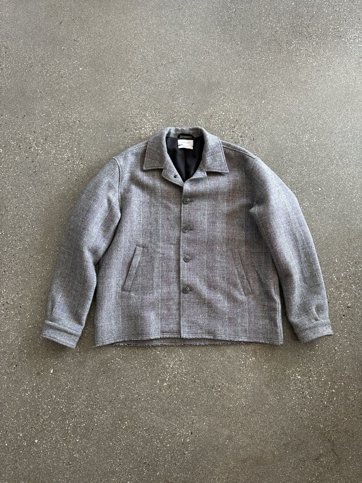image of John Elliott Hemi Short Coat in Grey, Men's (Size Large)