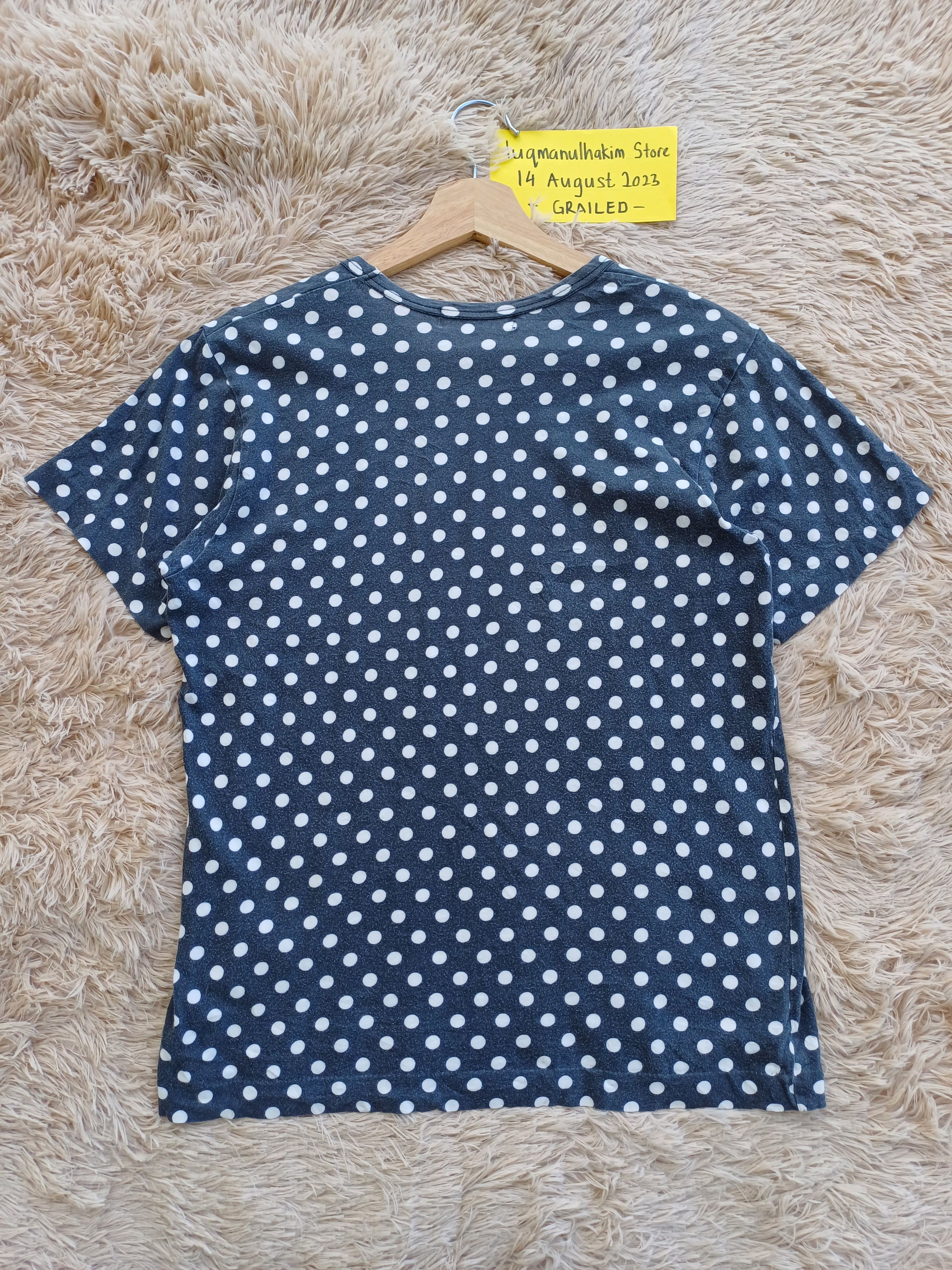 Comme des Garcons Vtg 90's robe de chambre COMME des GARCONS Polka Dot Shirt Size S / US 4 / IT 40 - 9 Thumbnail