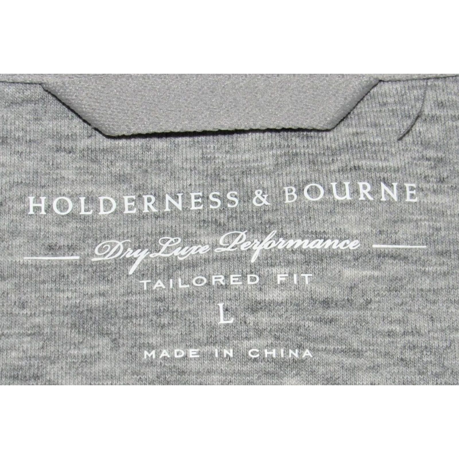 Vintage HOLDERNESS & BOURNE Heather Grey COE Jacket Sunset Hills Country Club Large Men Jacket L Gray Size US L / EU 52-54 / 3 - 4 Thumbnail