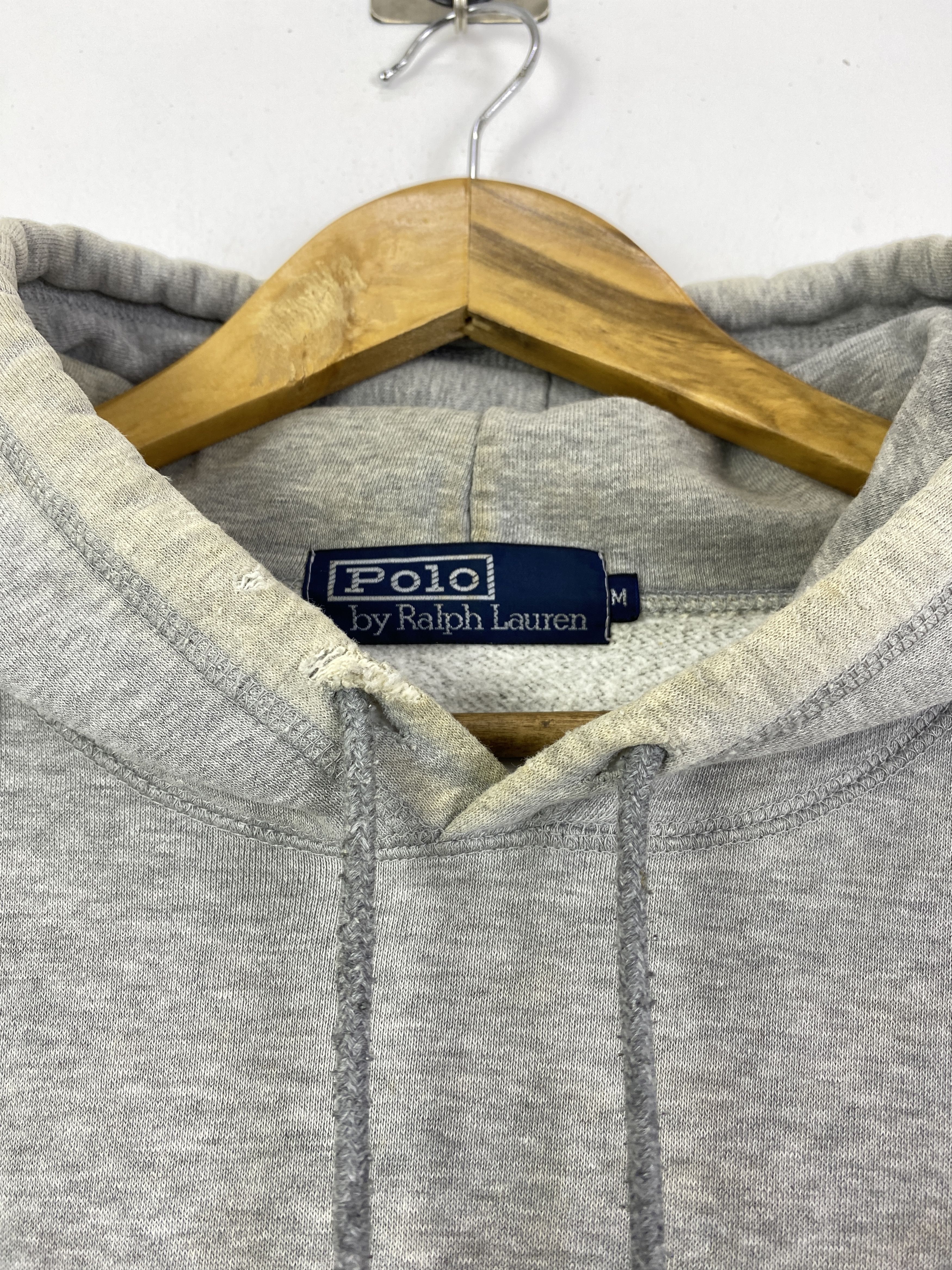 Polo Ralph Lauren Vintage Polo Ralph Lauren Central Logo Hoodie SH0173 Size US M / EU 48-50 / 2 - 10 Thumbnail