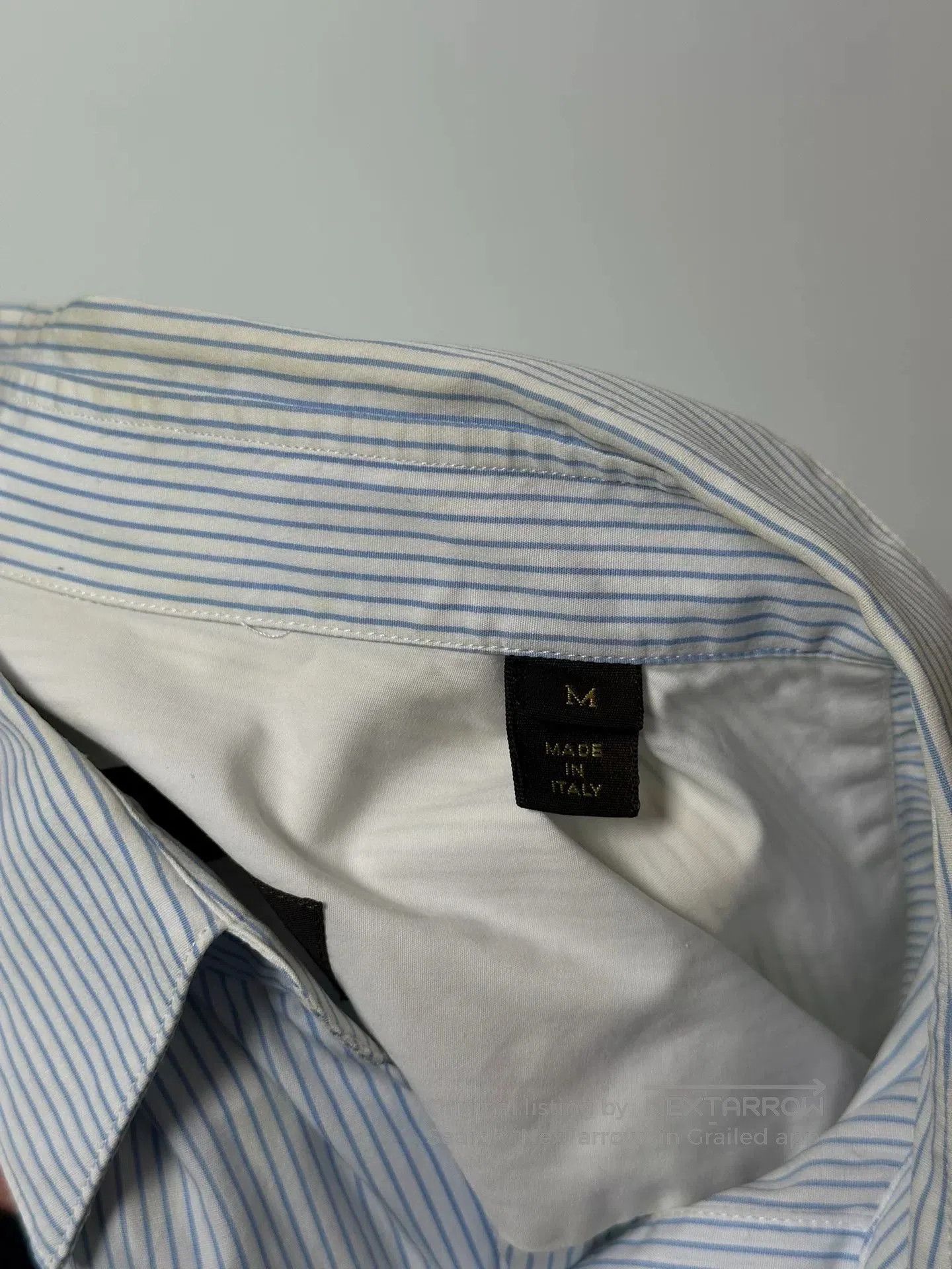 Louis Vuitton Louis Vuitton Blue White Stripe Long. Size US M / EU 48-50 / 2 - 7 Thumbnail