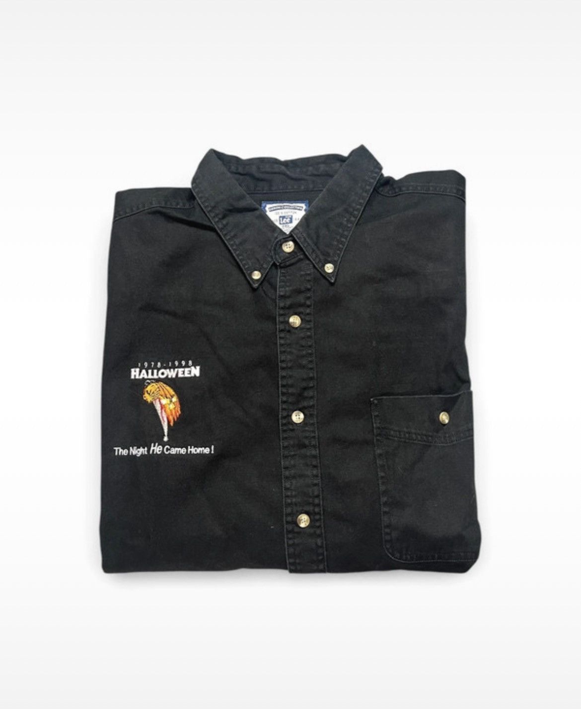 Lee Chemise Lee Halloween 1978–1998 brodée – Michael Myers Size US XXL / EU 58 / 5 - 1 Thumbnail